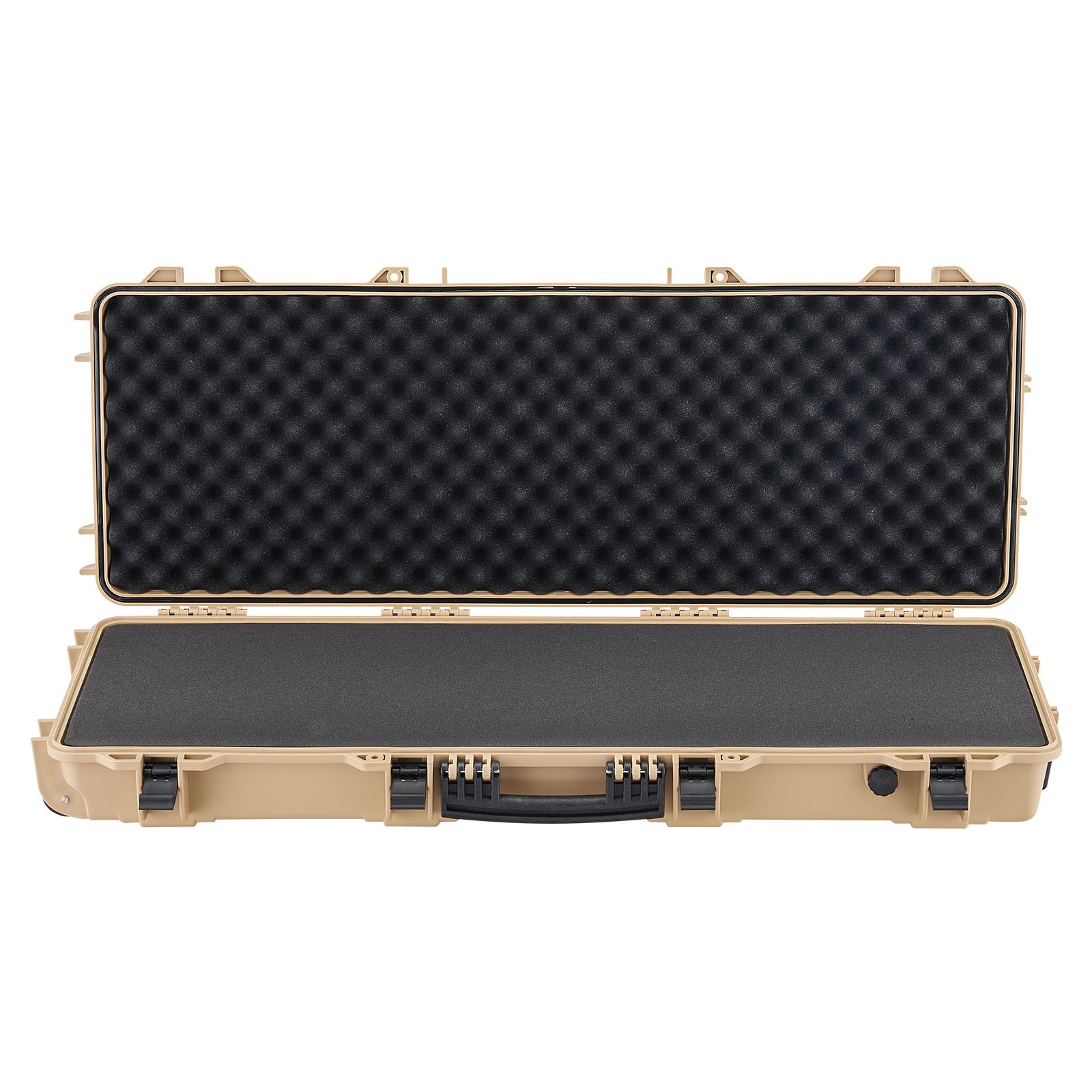 Uimoso Hard Rifle Case 42 in Gun Storage Case IP67 Waterproof & Dustproof Khaki