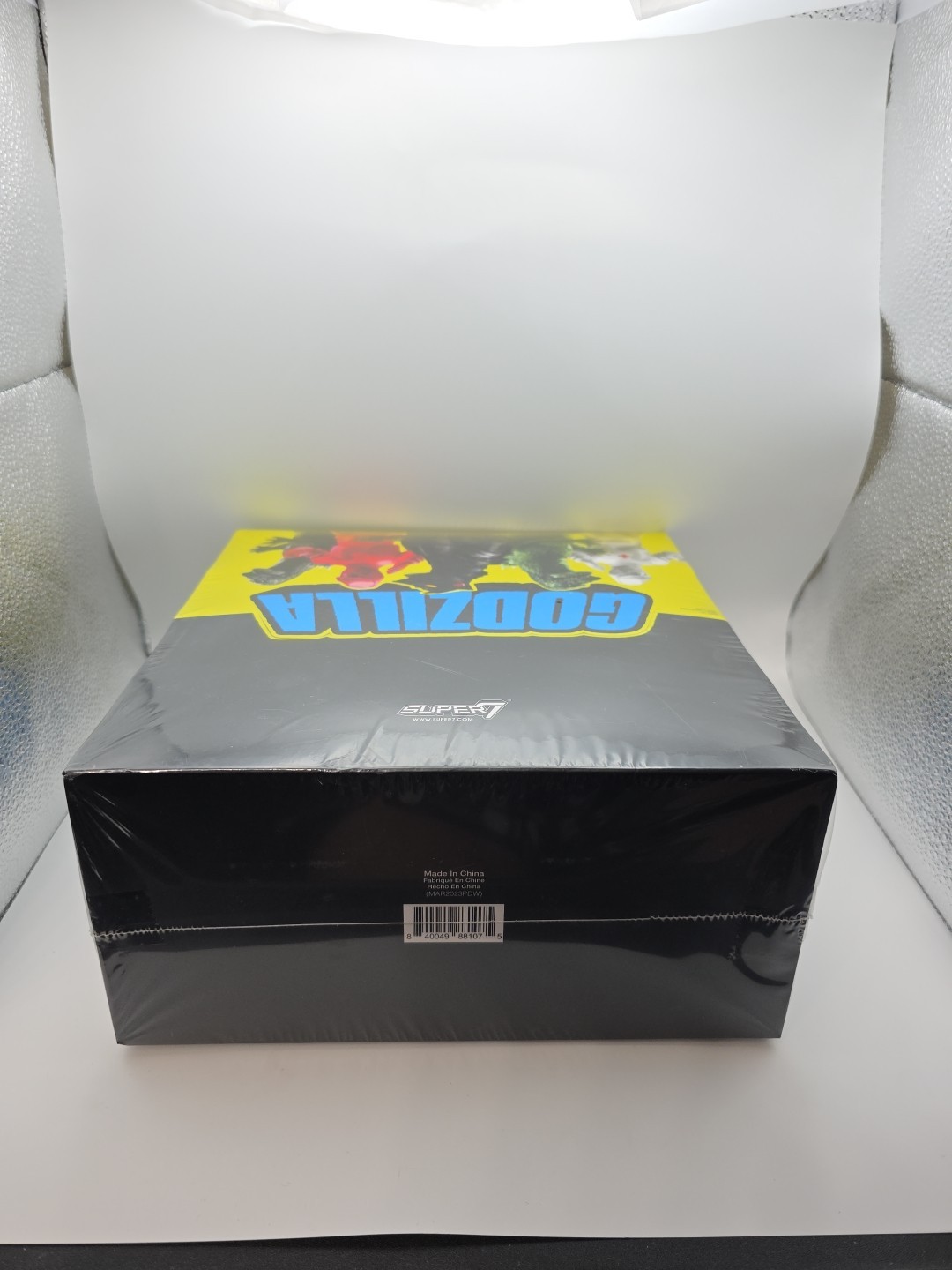 SEALED BOX OF 12 SUPER7 REACTION GODZILLA KAIJU BLIND BOX FLAT CASE FIGURES