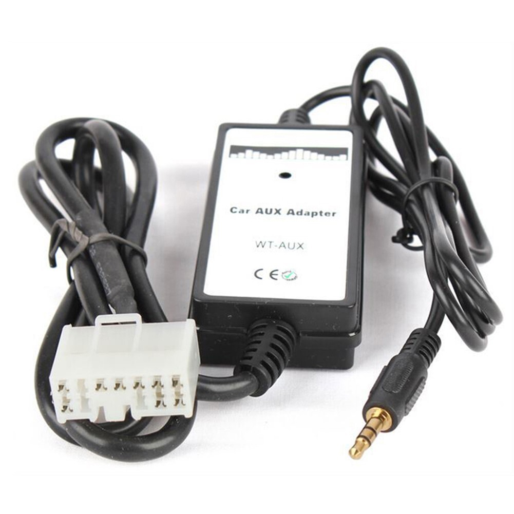 Car Music Interface Adapter Audio 3.5mm AUX Input For Toyota
