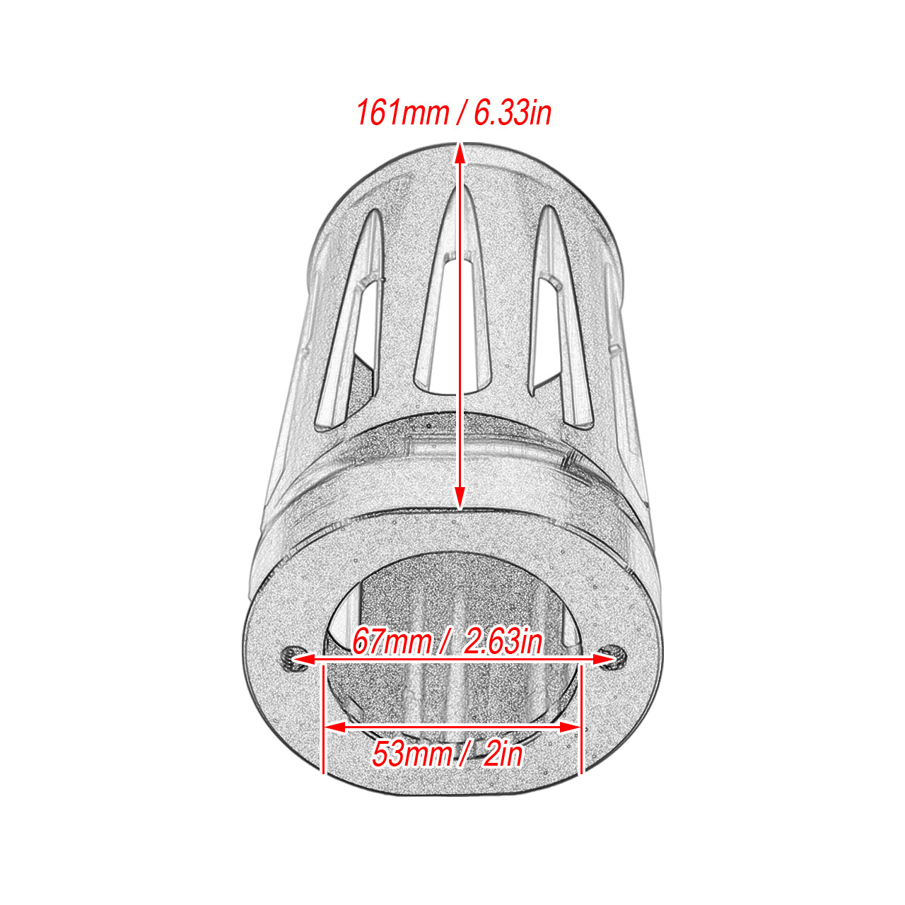 CNC Fork Boot Slider Cover Cow Bell For Harley Touring Road Electra Glide 80-23