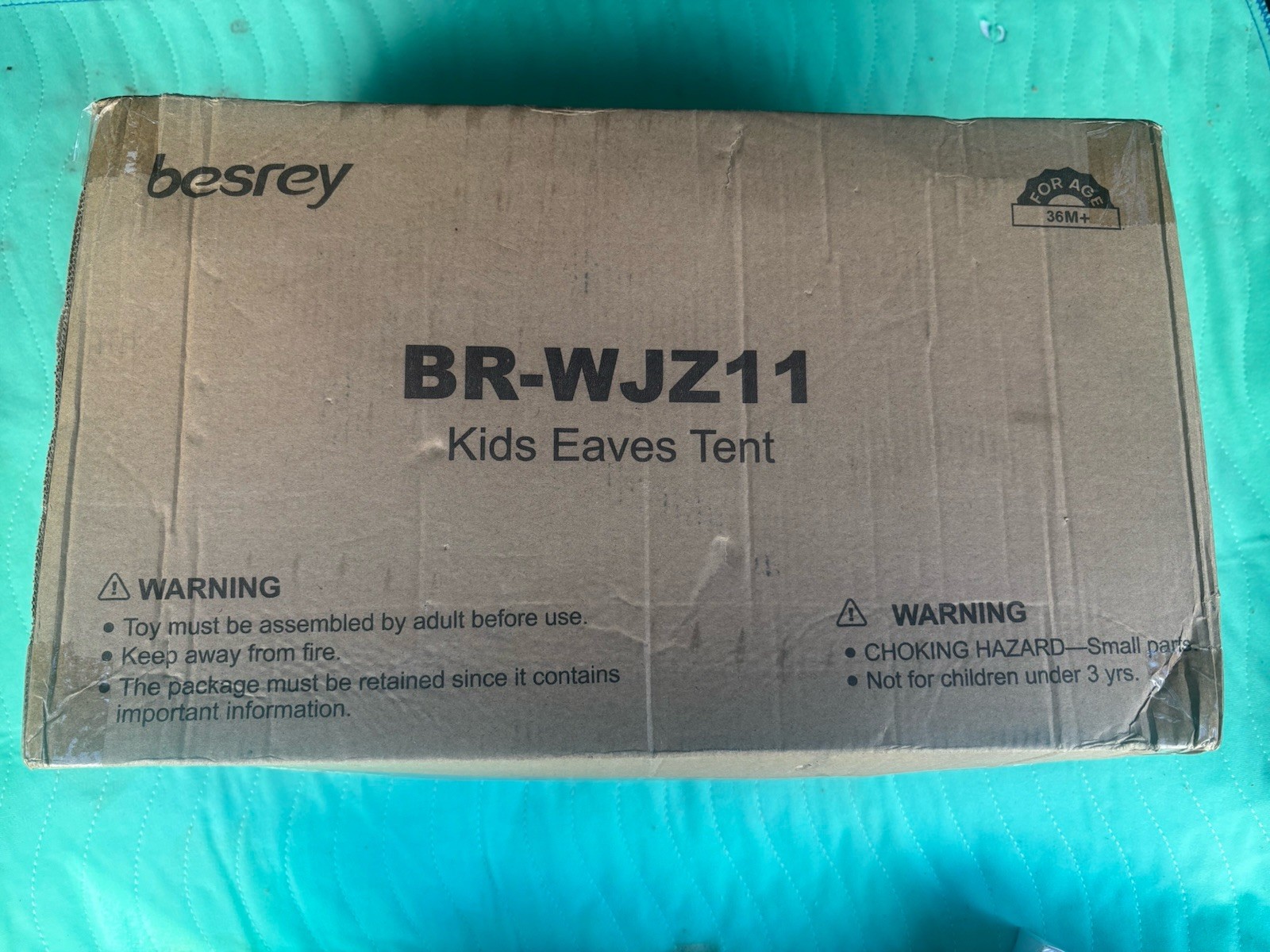 besrey BR-WJZ11 Kids Eaves Tent Polyester Silk Wadding 3-4 Years 2025 3+ Age