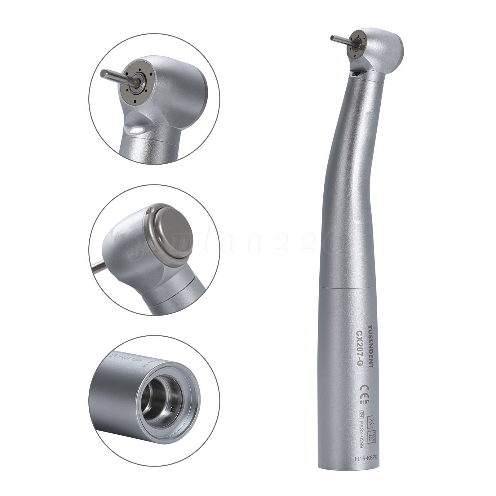 COXO Dental High Speed Handpiece Fiber Optic Turbine KaV MULTIflex LED Coupling