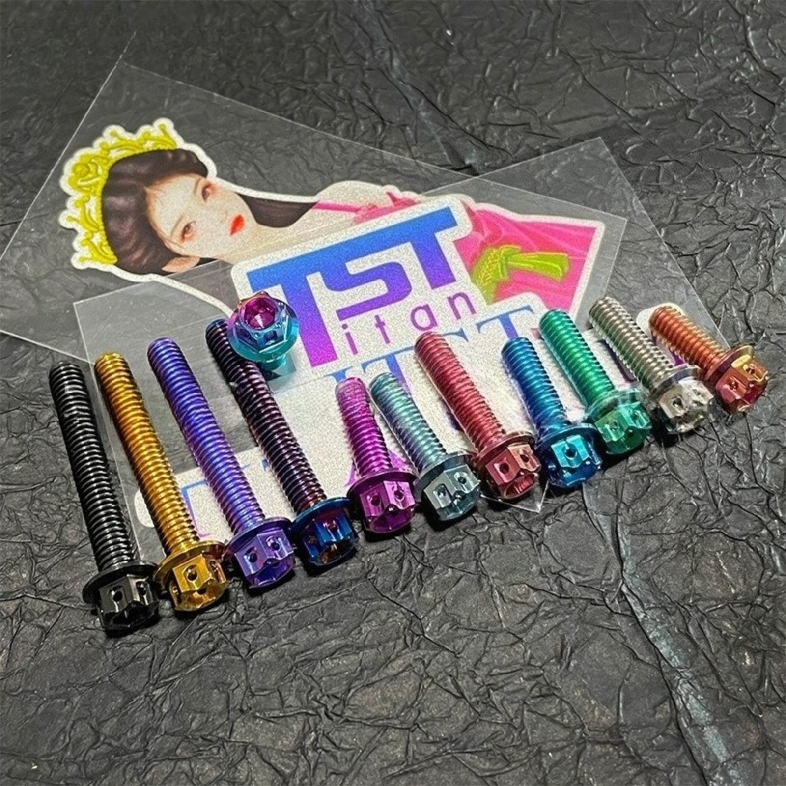 Ti Bolt M6 Flange Hex Head Screw 10 15 2025 30 35 40 45 50 55 60 75 80 90 100mm