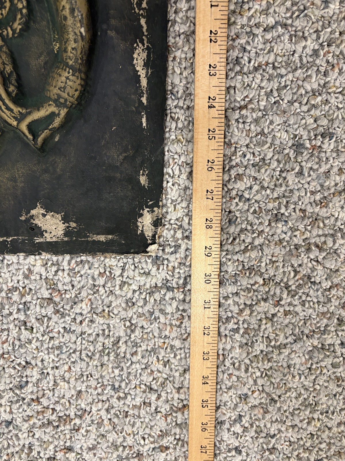 Vintage Rubbings Apsaras Dancing Pair Rice Paper Art Bas Relief Cambodian Thai