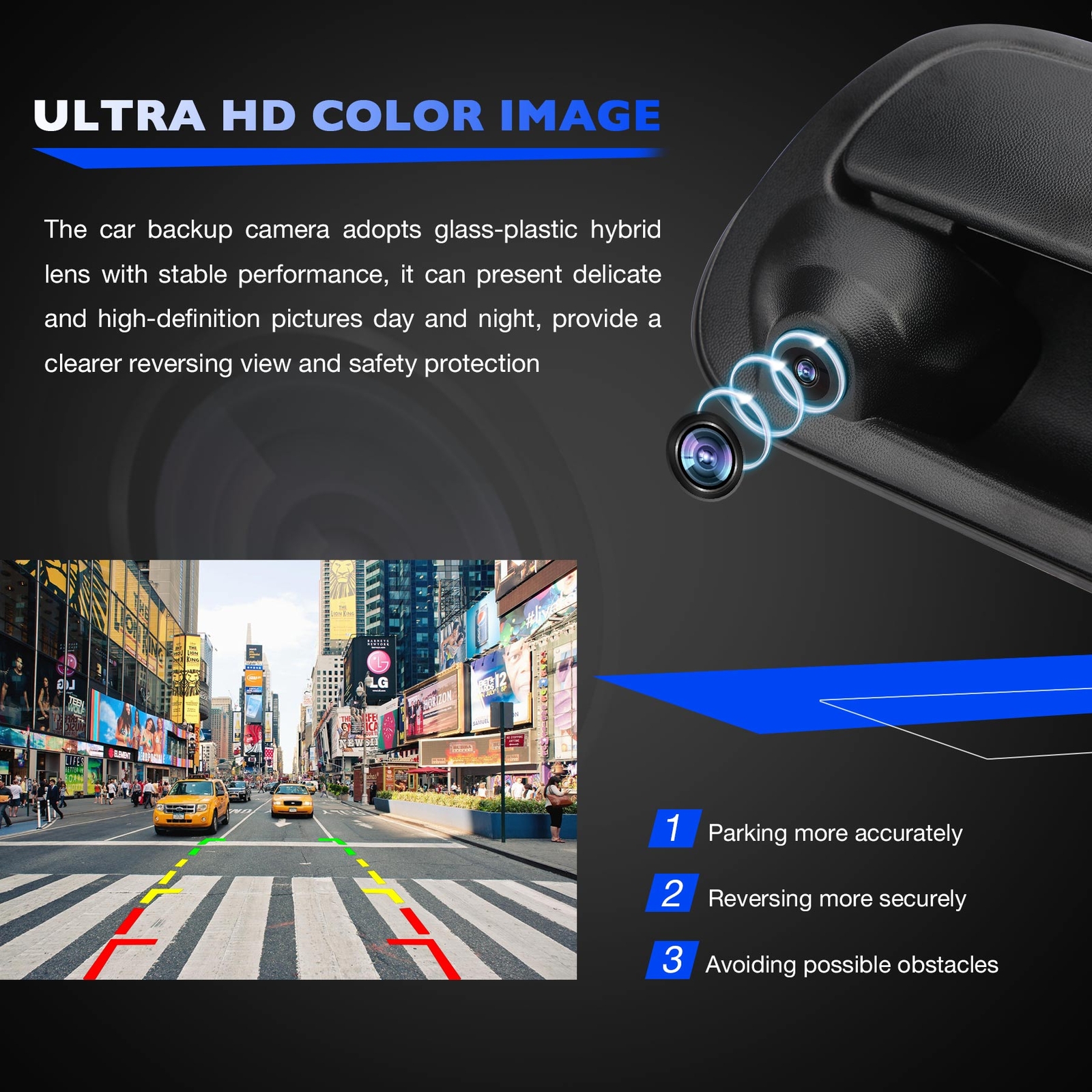 Tailgate Handle w/ Rear Backup Camera & Wiring Harness for 2000-06 Toyota Tundra