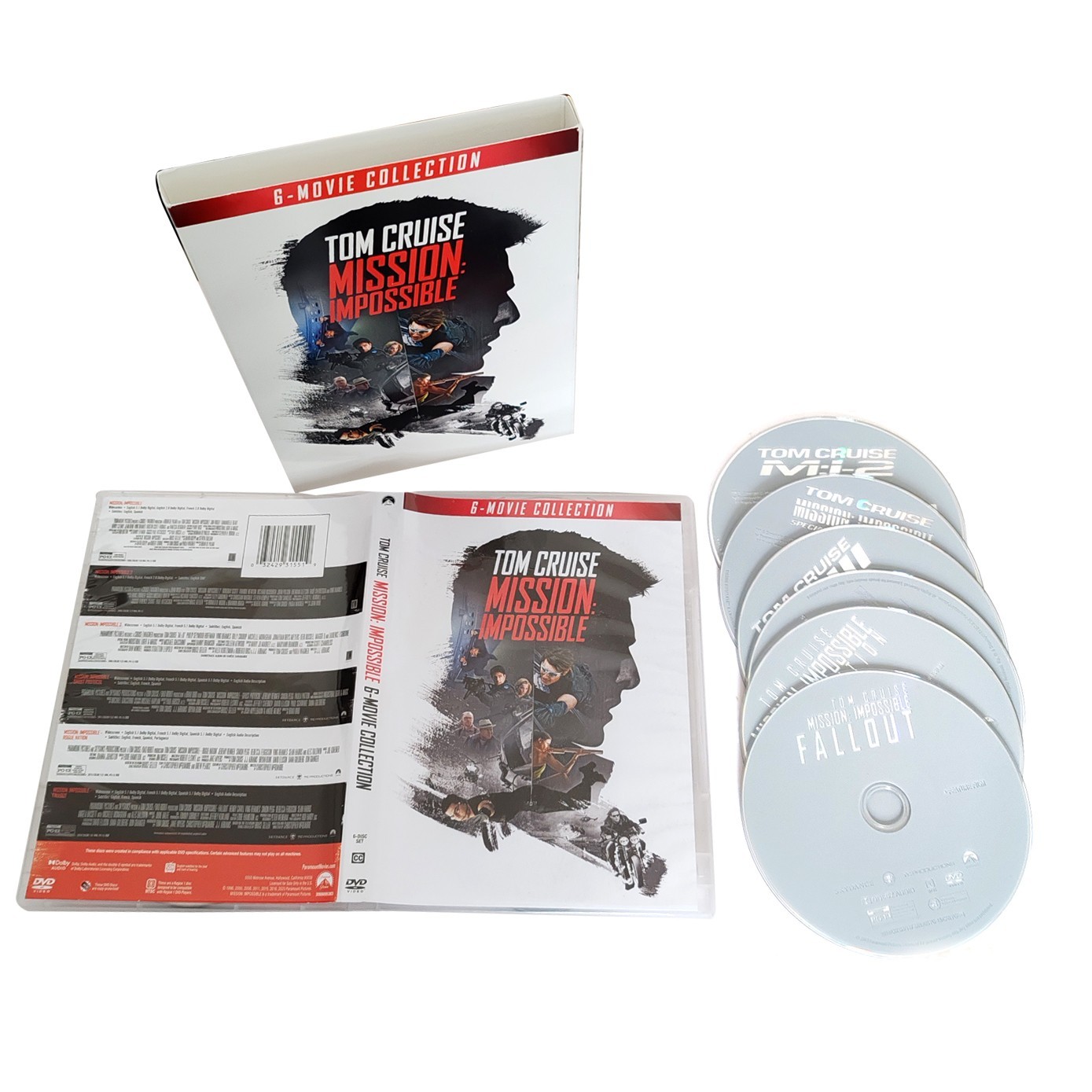 Mission: Impossible: 1-7 7-Movie Film Collection (DVD Box Set) USA SELLER &NEW