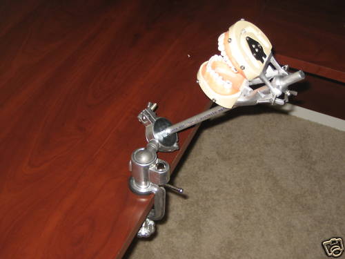 Columbia Dentoform / Typodont Mounting Pole - Dental Pole Mount Holder