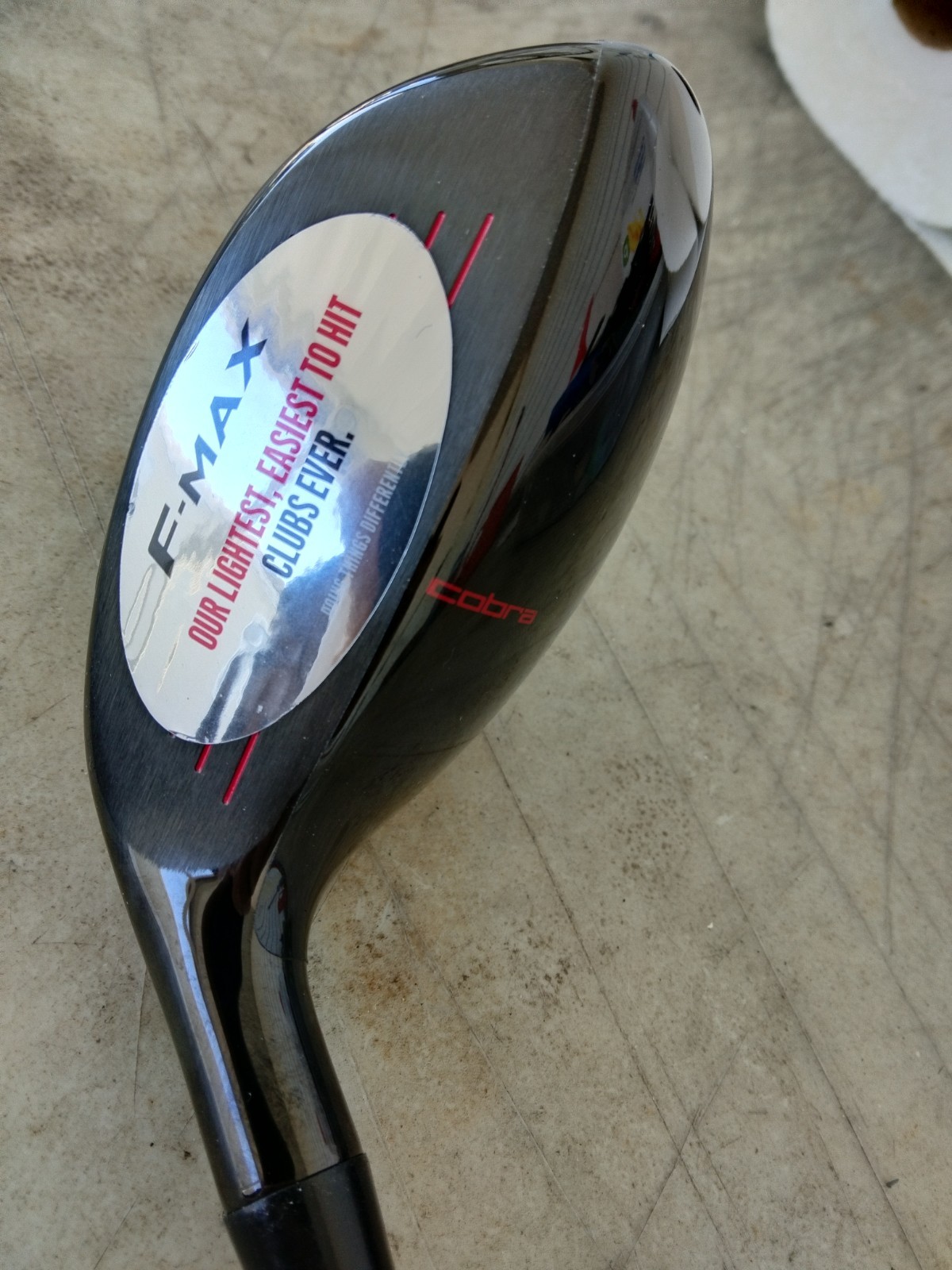 COBRA F-MAX 4-Hybrid, 23°, RH,New Stiff flex NIKE CPR Graphite,Read details.