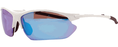 Rawlings Youth RY102 Baseball Softball Sunglasses White/Blue