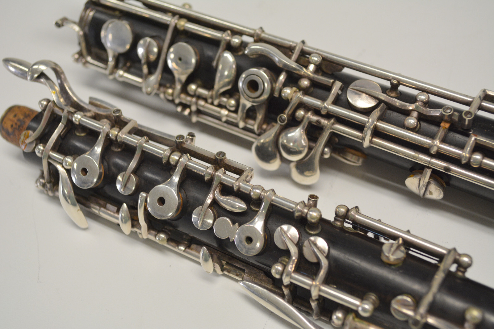GORDET PARIS FULL SYSTEM OBOE, INCLUDES LEFT HAND F KEY, GRENADILLA WOOD BODY
