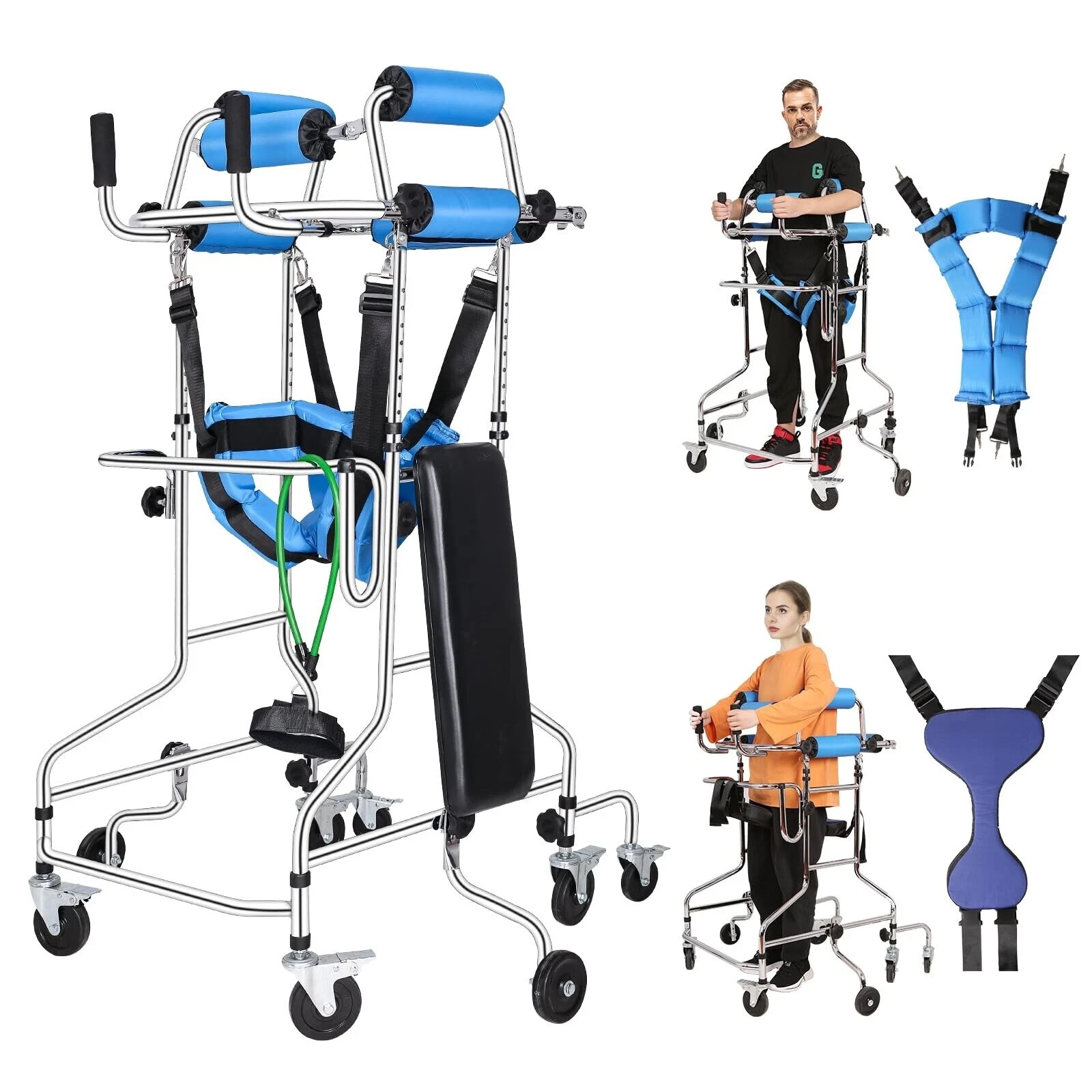 Adult Standing Walker for Seniors, Hemiplegia Rehabilitation hemi Walker Lower