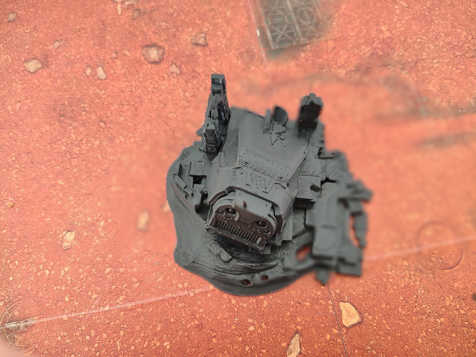 Warhound Titan Wreck Perfect Warhammer Terrain Ruin Objective Marker Set / Lot