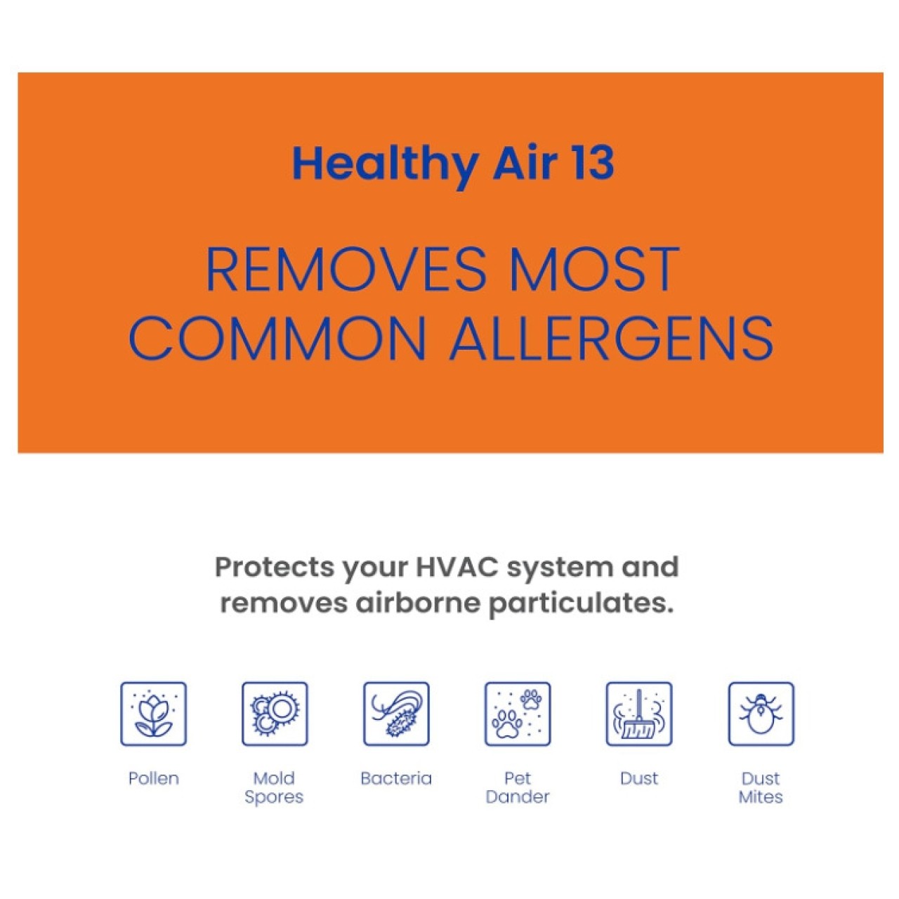 Aprilaire 413 Air Filter (16 x 25in, MERV: 13) Pack of 4, Genuine OEM