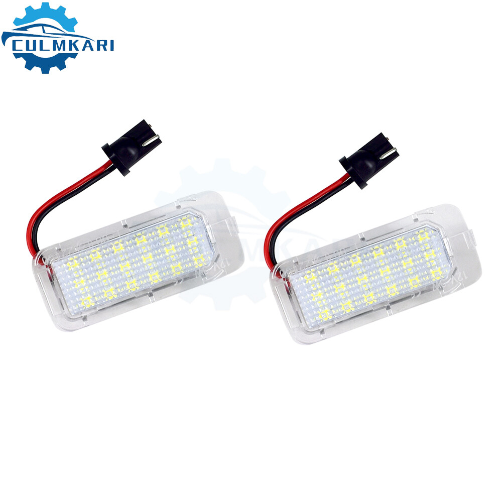 For Ford Explorer Escape Expedition Fusion White 18-SMD LED License Plate Lights