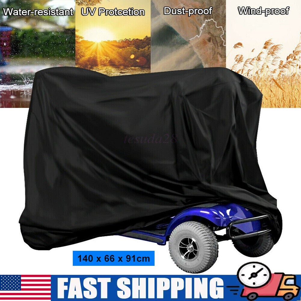 Waterproof Heavy Duty Mobility Scooter Cover Outdoor Rain Dust UV Protector