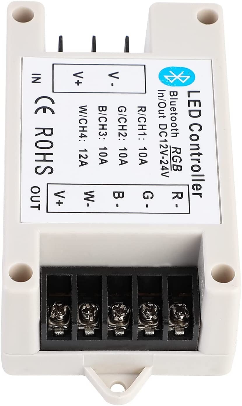 RGB/RGBW Bluetooth Controller APP Control for 5050 3528 RGB LED Strip Lights