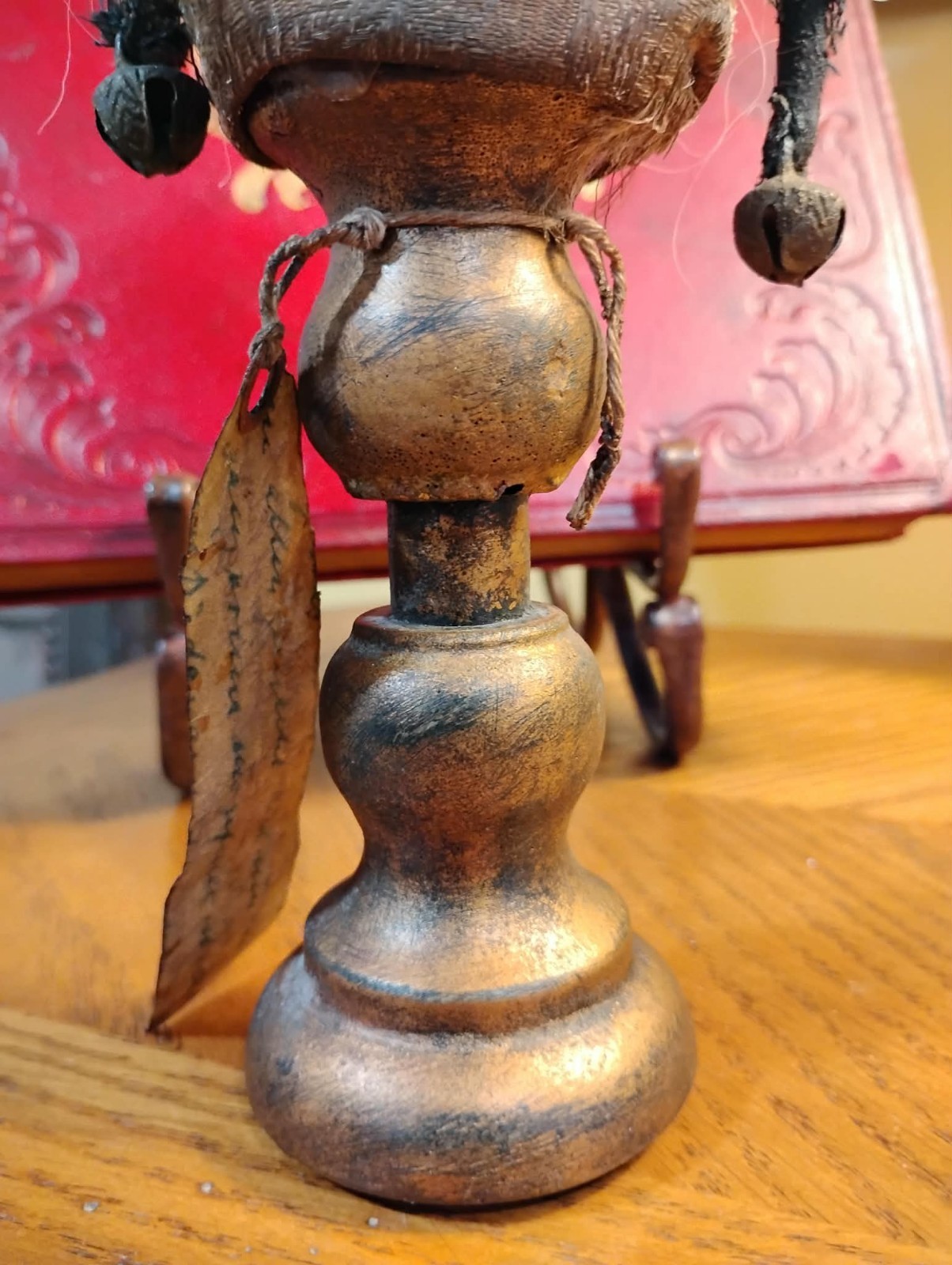 Goblin Mummified Severed Head Handmade Sculpture by Spanish Artist Moise Espina