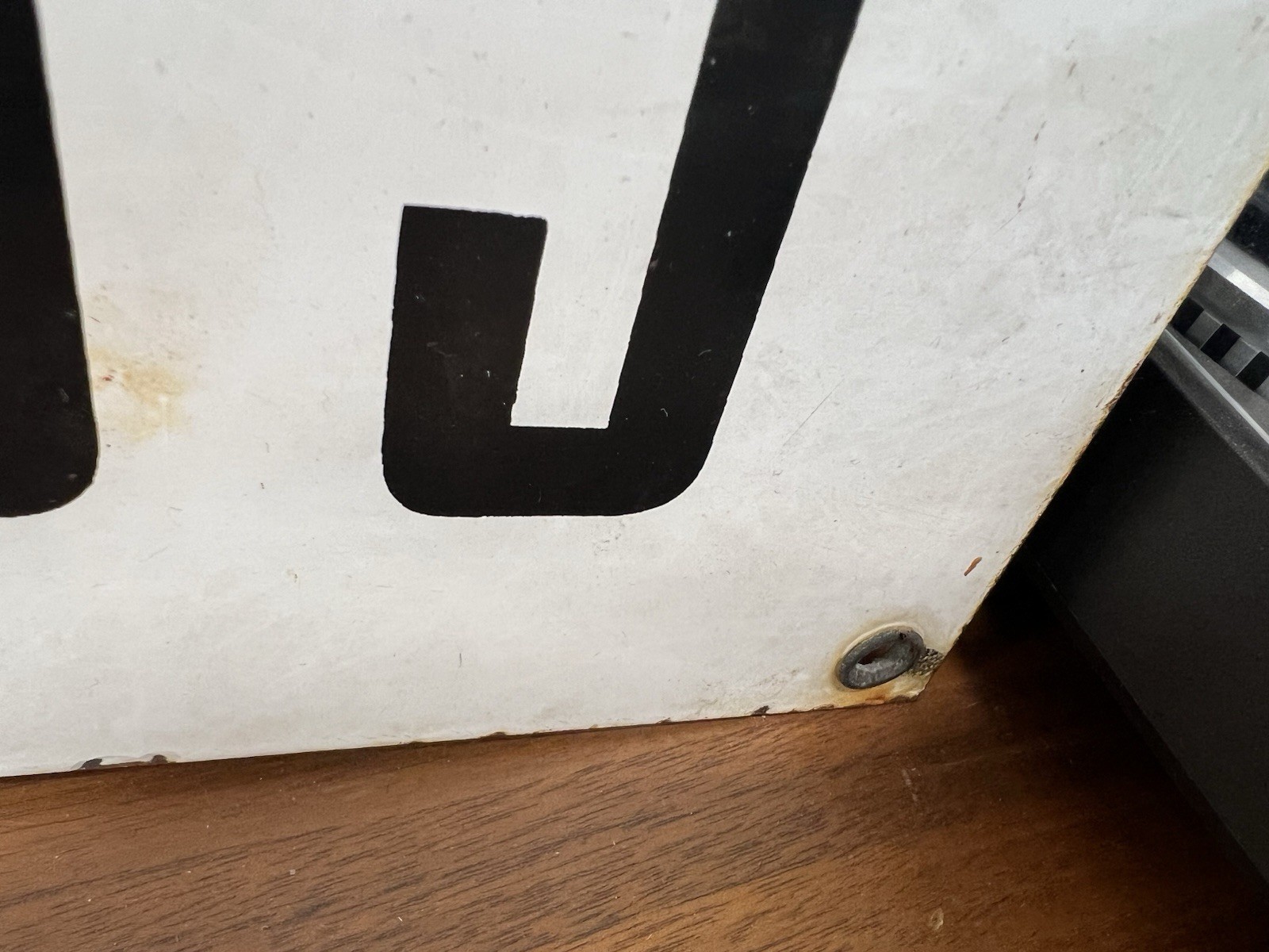 Texaco Oil Porcelain Enamel Metal Sign