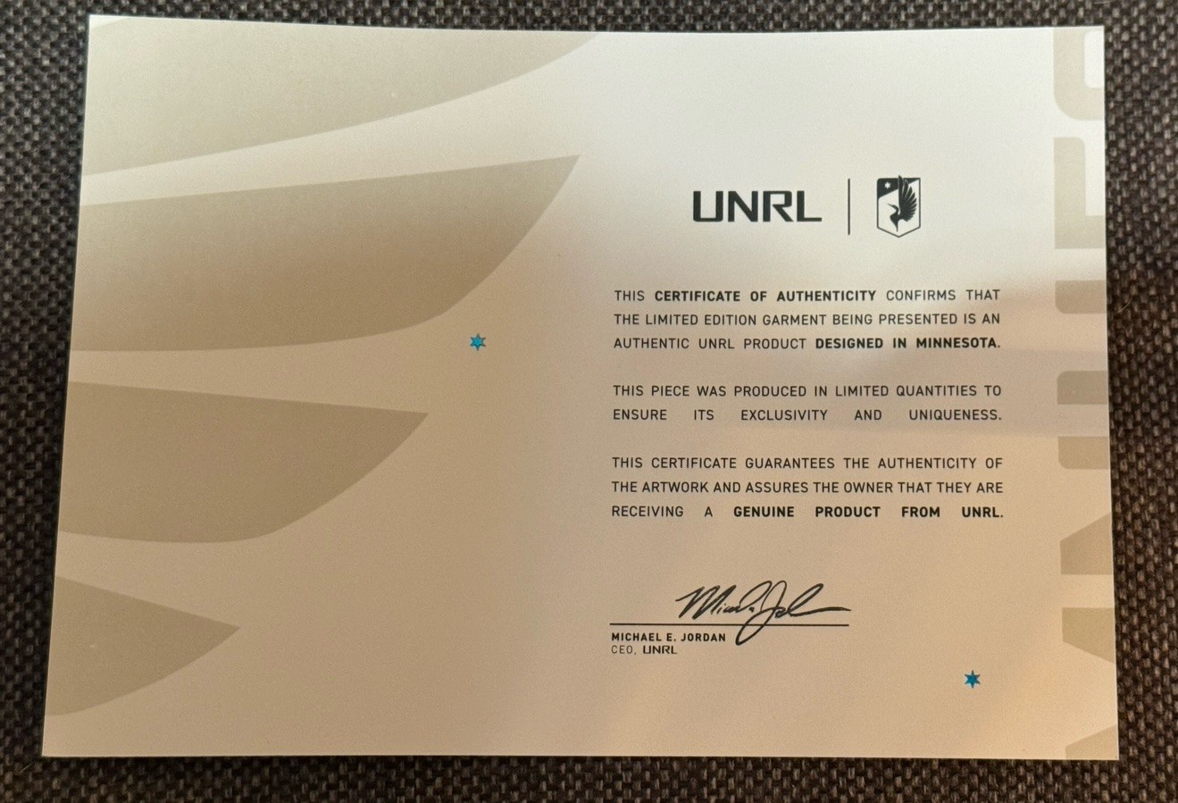 UNRL x Minnesota United FC Crossover Hoodie Size XL MNUFC Limited Edition New