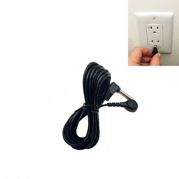 Earthing Grounding Half Sheet Carbon Thread, LARGER 96"x 30"& Copper Cord, Sleep