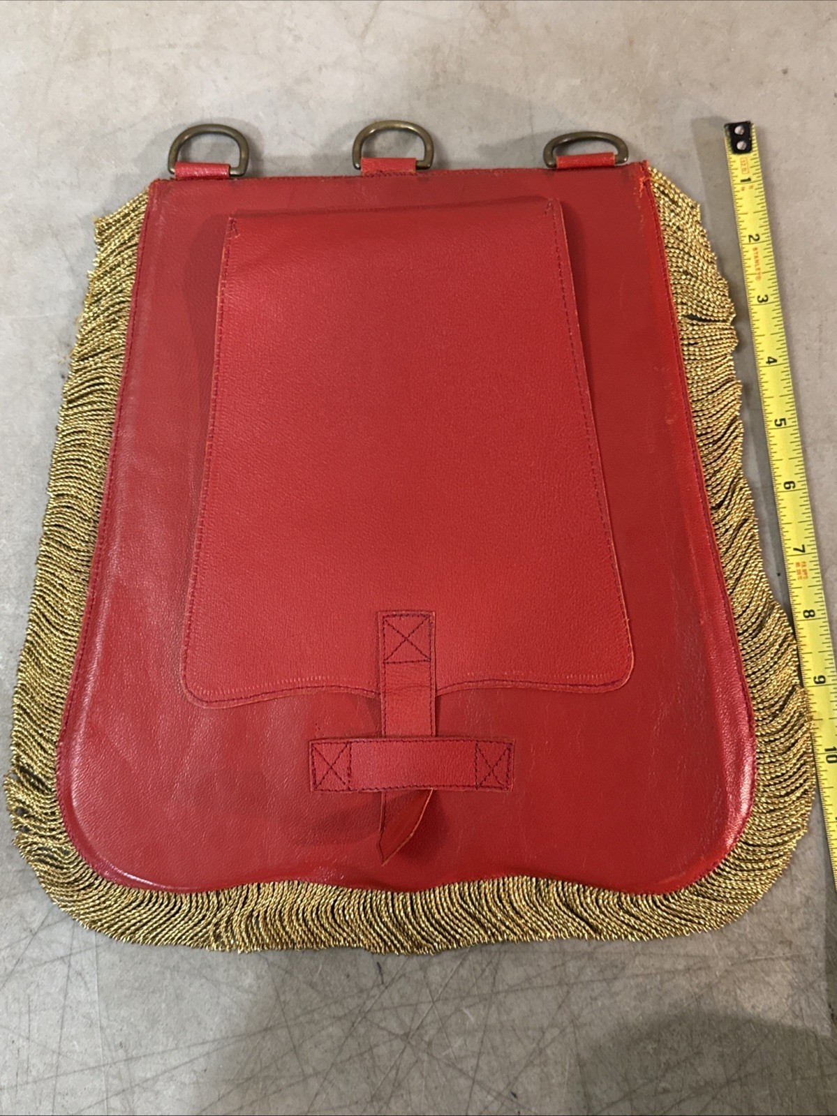 French Napoleonic Officer’s Sabretache Dispatch Case 5th Hussar Regiment Mounted