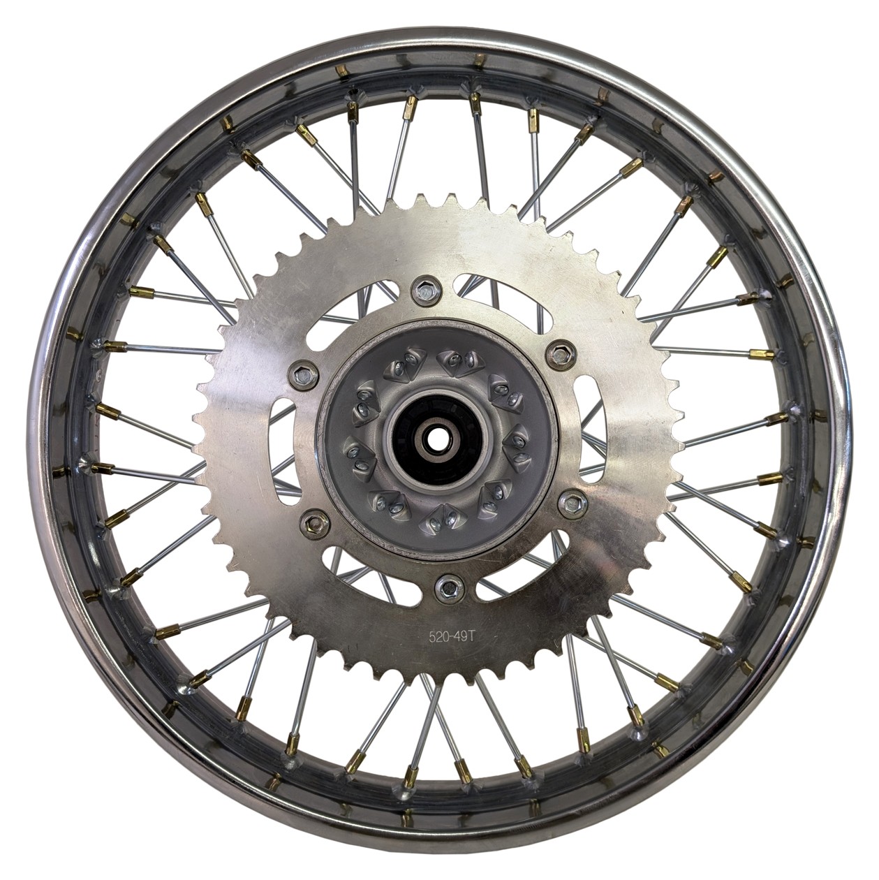 CRU Products Rear Rim Wheel Heavy Duty Spokes for 2005-17 Yamaha TTR230 TTR 230