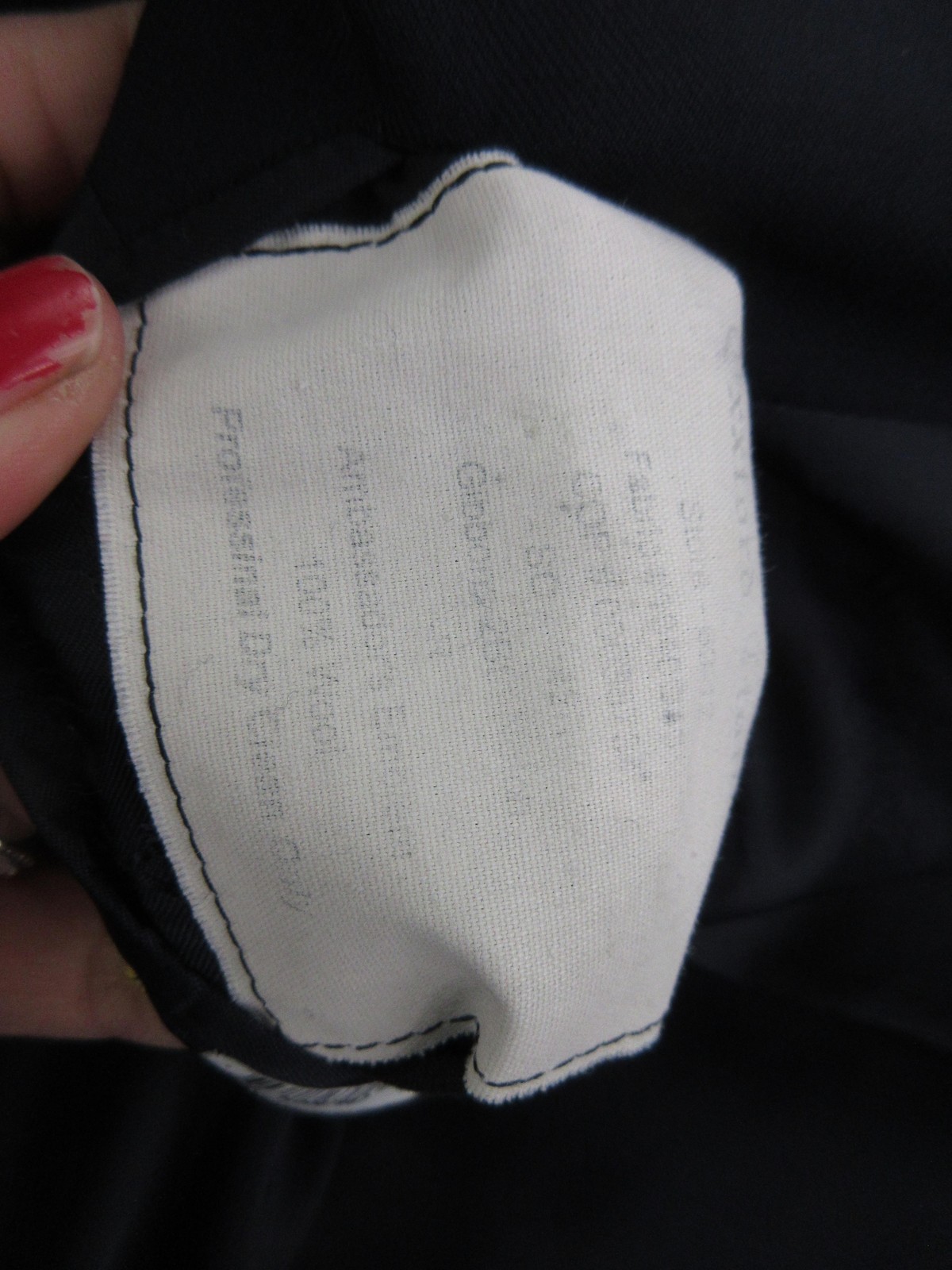 Oxxford Clothes Blazer Mens 44 Blue Super 100s Wool Two Button Sport Coat