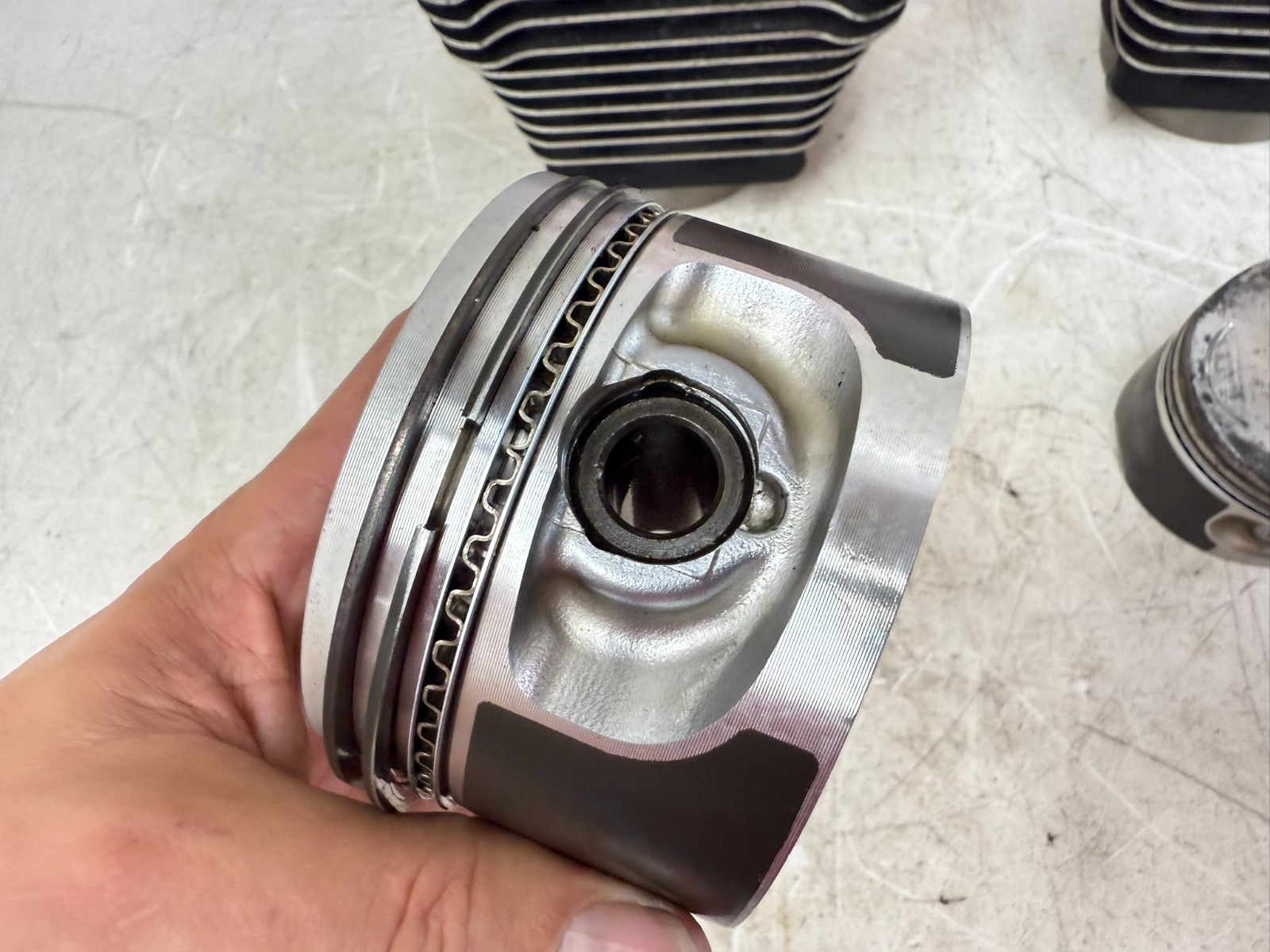 2003 Harley Davidson Sportster Engine Motor Cylinders Jugs & Piston Top End