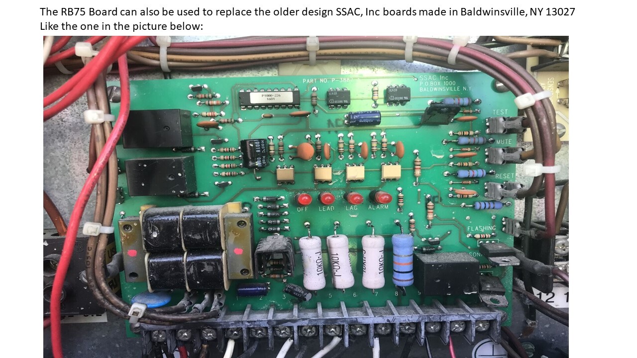 Duplex Pump Logic Control Board, Goulds RB-75,Boulay BFI-LLC-120, fits SES Panel