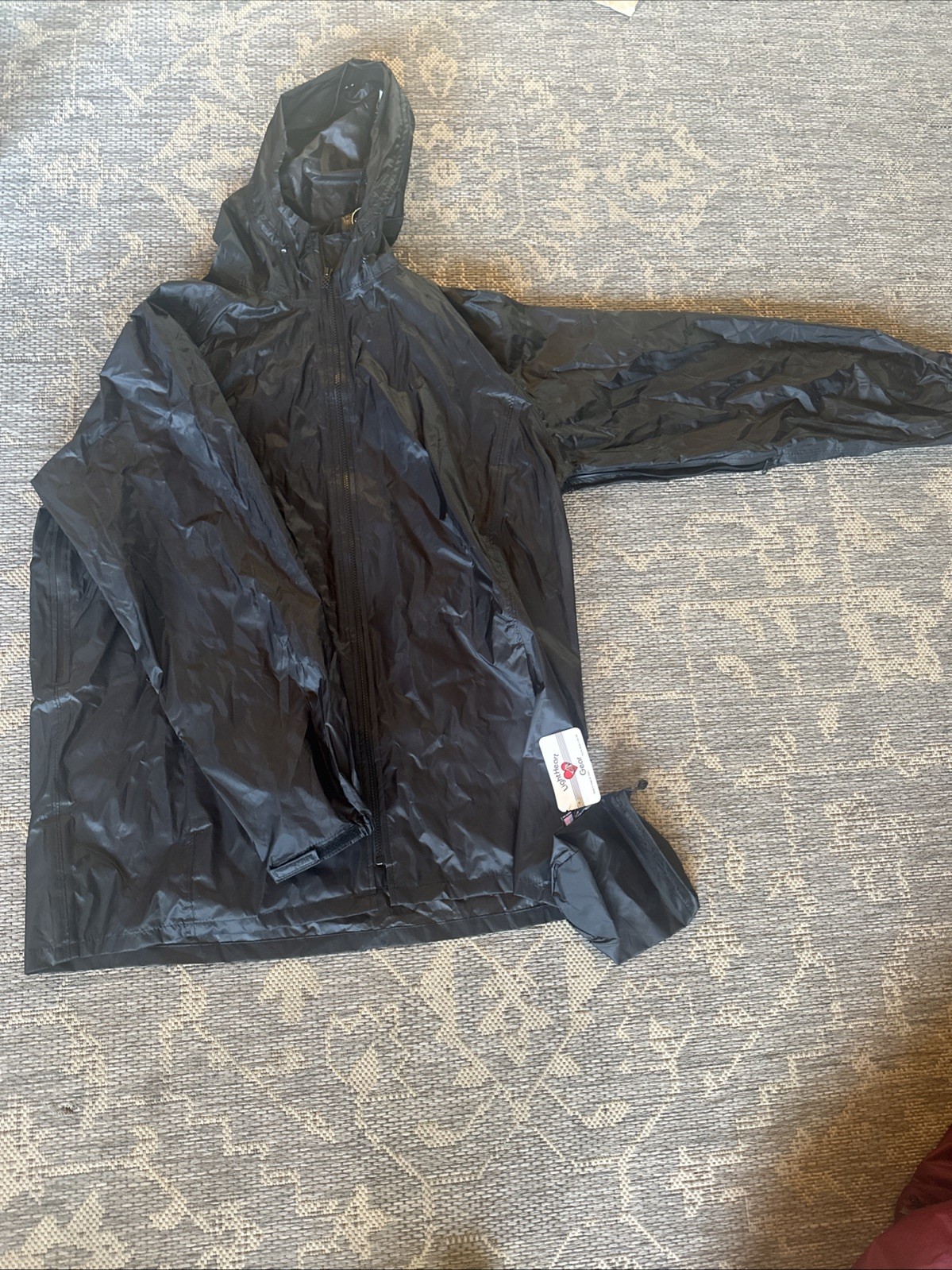 Lightheart Gear Silpoly Rain Jacket (S black)