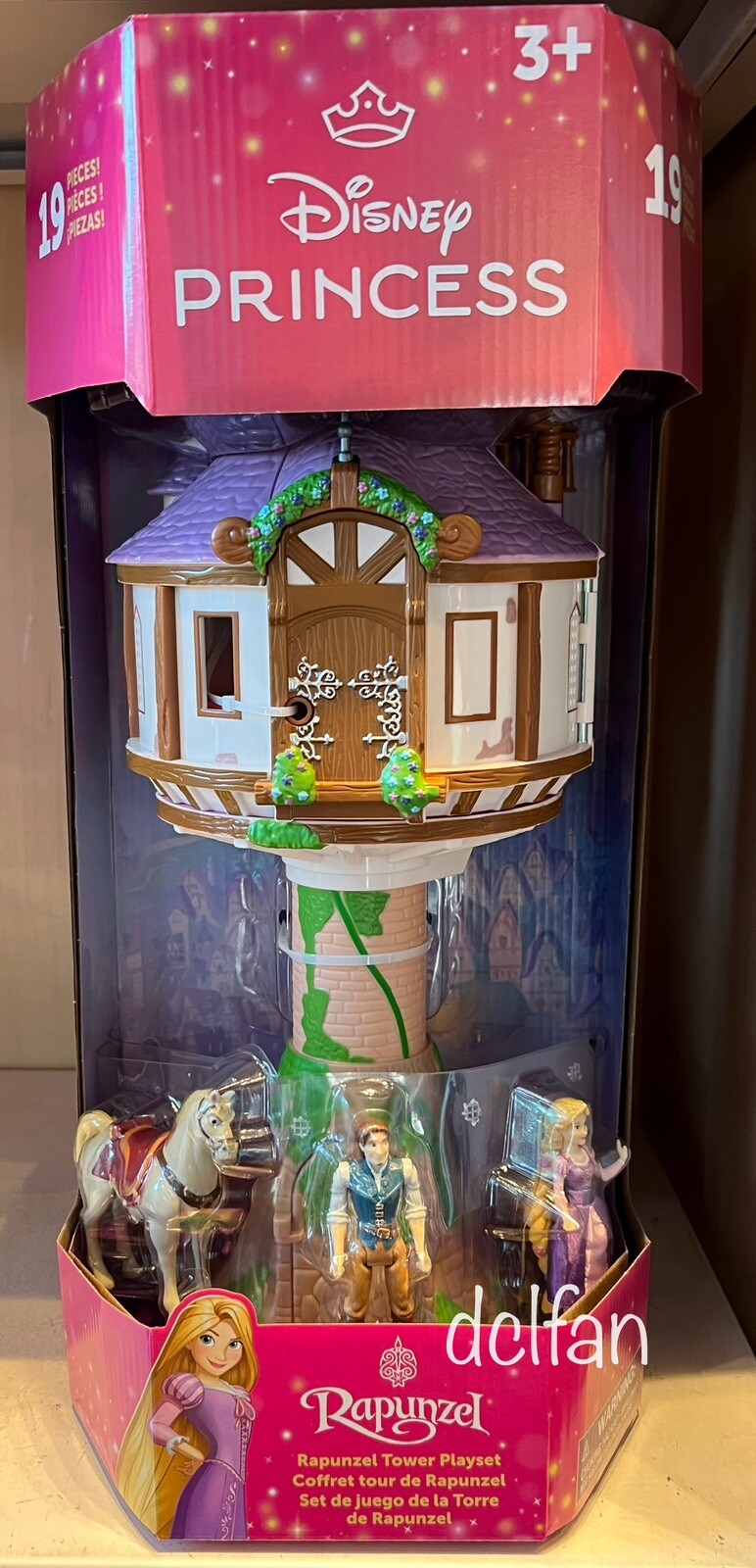 Disney Parks 2024 Tangled Rapunzel Tower Playset Flynn Maximus NEW