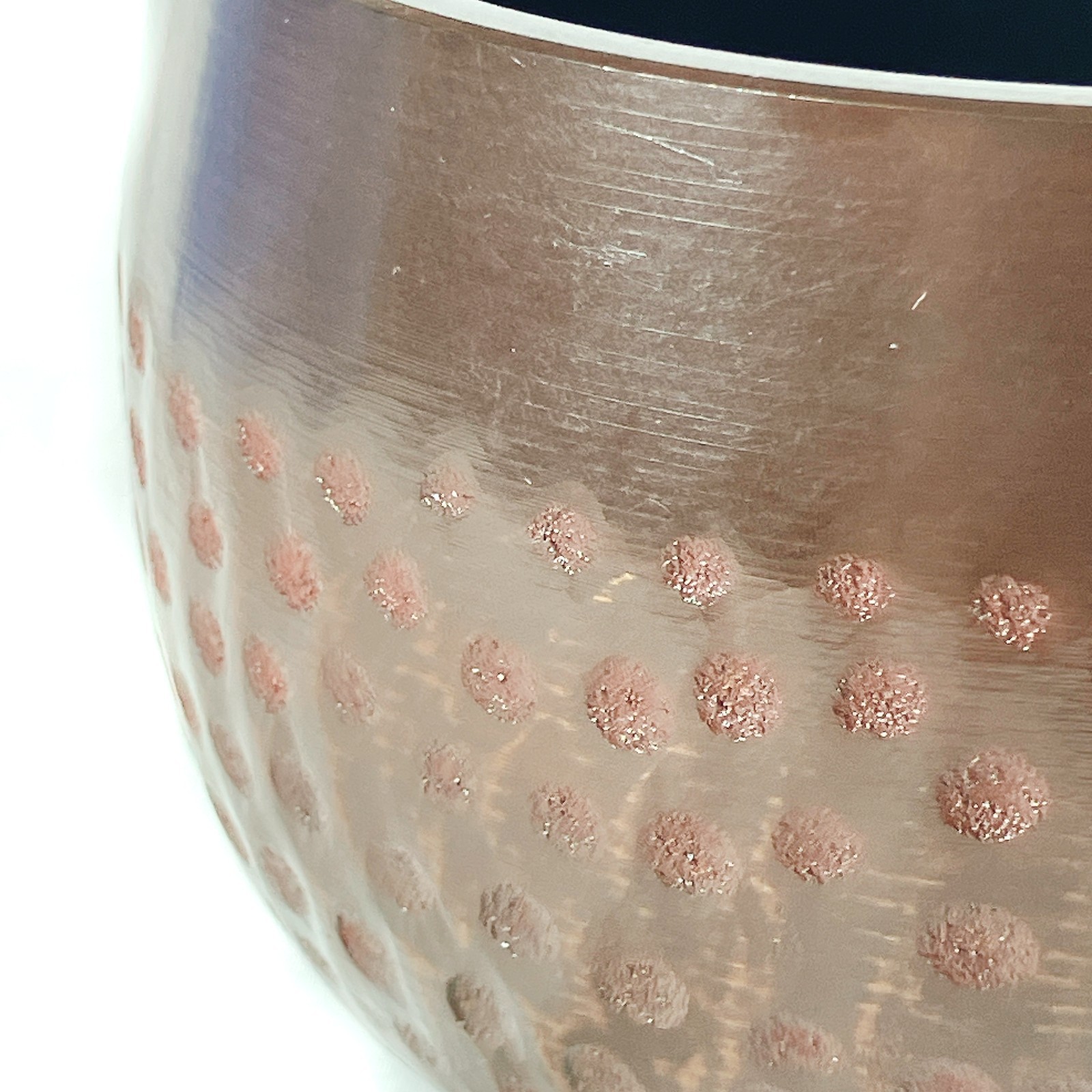 Japanese Buddhist Singing Bowl Bell Orin Bronze Brown 11 cm 4.3 in Zen Sound