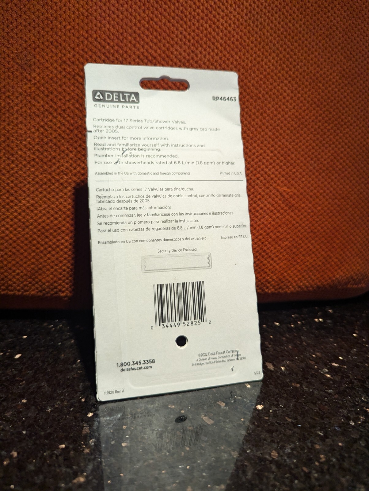 Delta Genuine Series 17 Cartridge RP46463