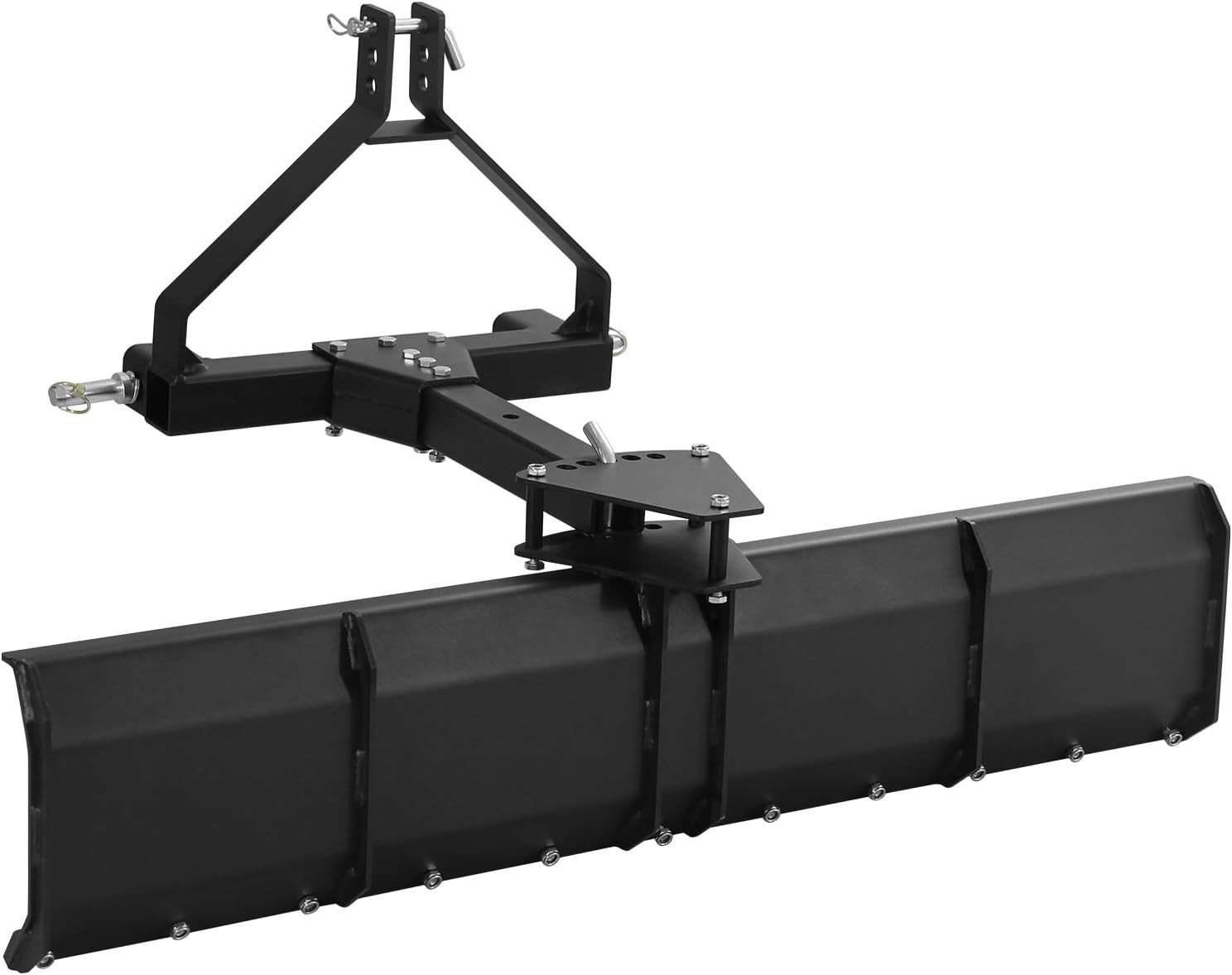 3 Point Rear Grading Blade, 52" Width 3 Point Grader Blade for Tractor Cat 1