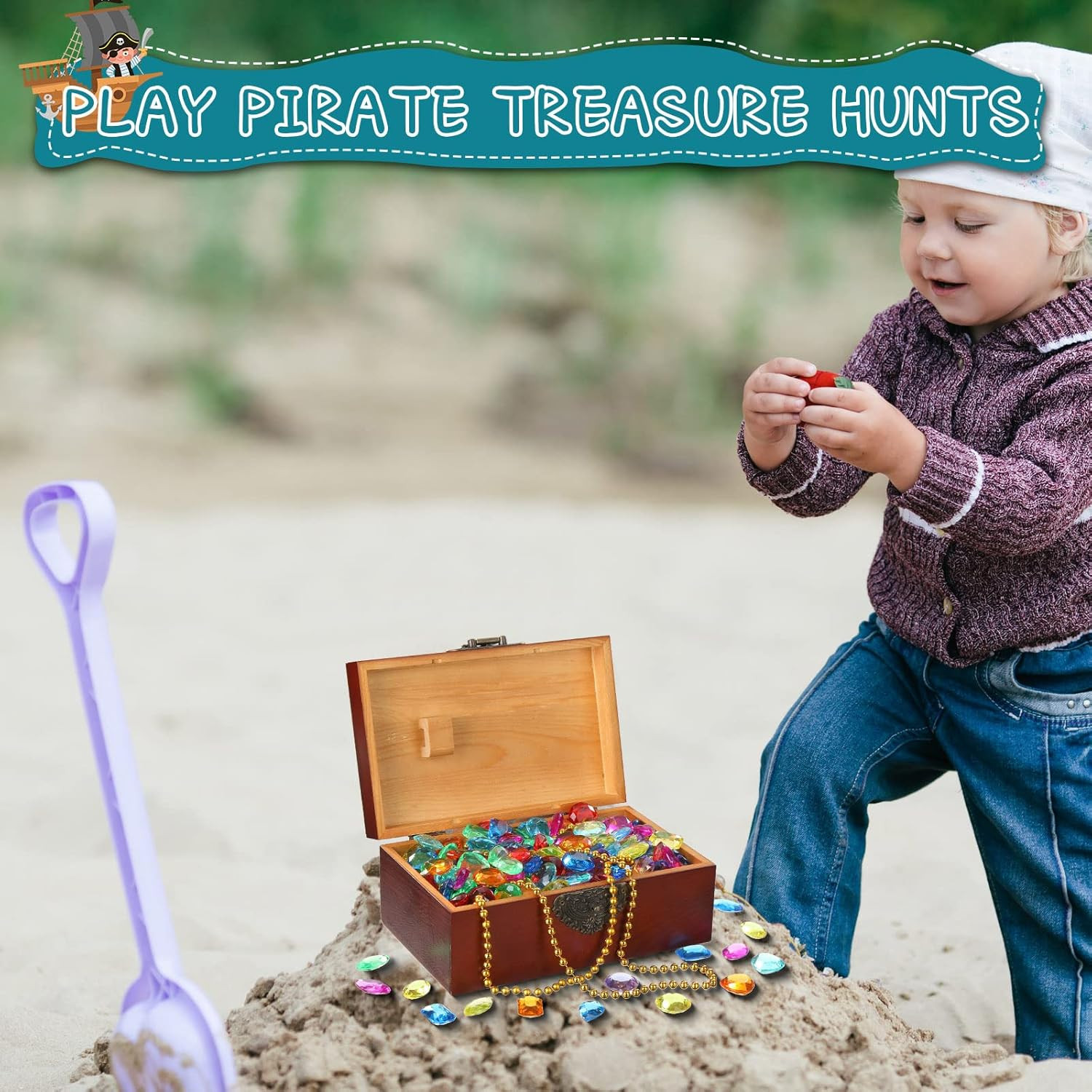 100 Pcs Toy Gems Pirate Treasure Jewels Bling Diamonds Jumbo Acrylic Large Fake