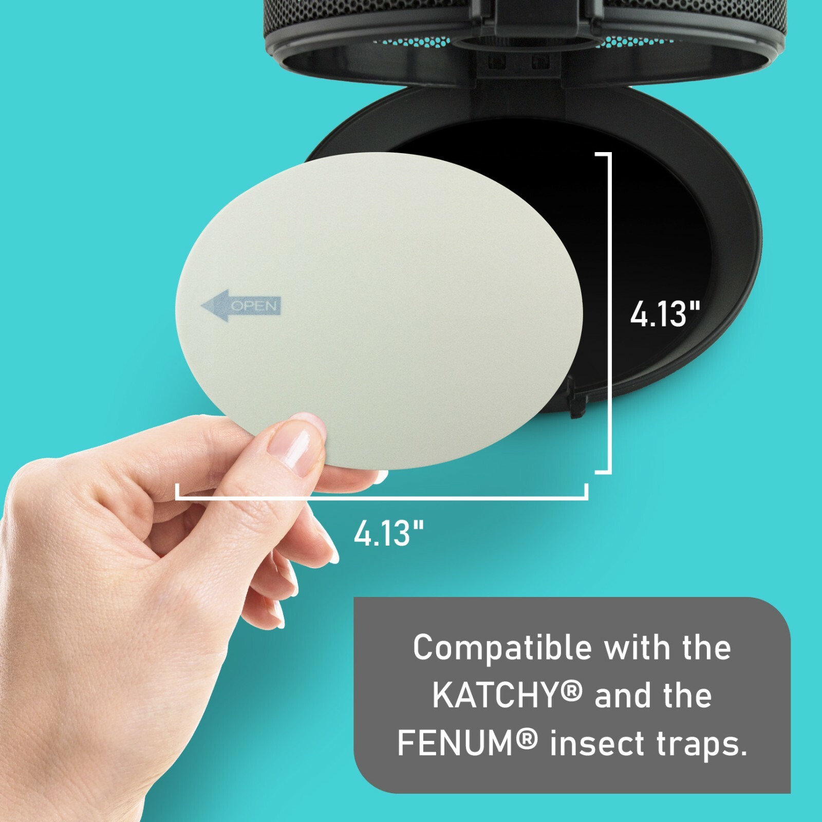 SafeAMP Glue Boards Refill Compatible With KATCHY® and FENUM® Indoor Insect Trap