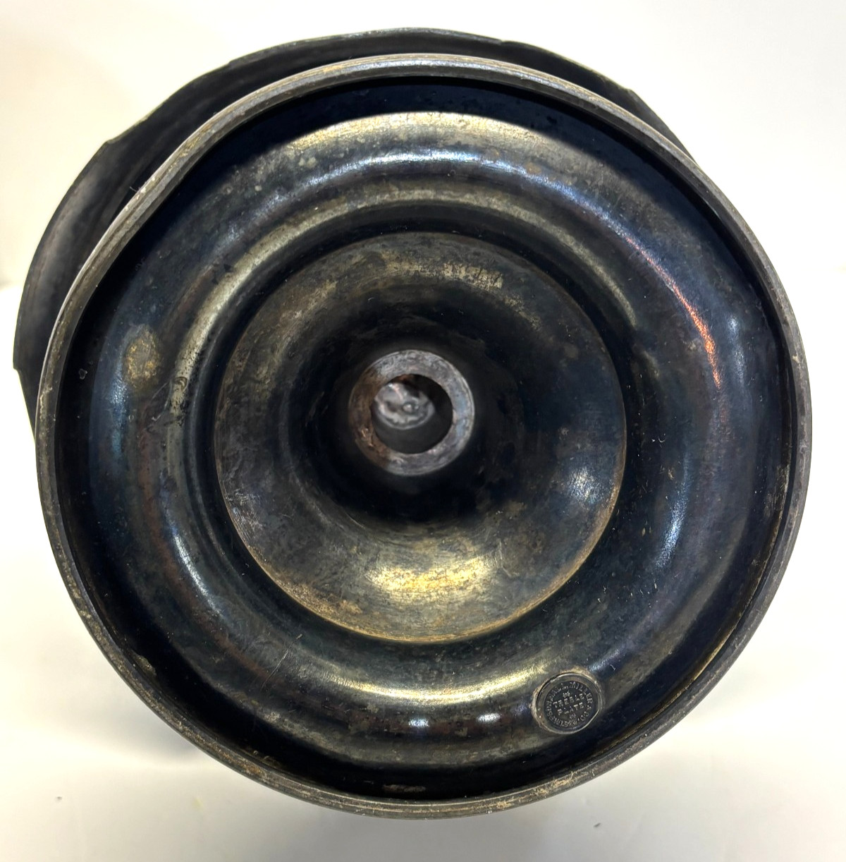 Antq. 1861 SIMPSON HALL MILLER, Treble Pl Silver 7 pc CRUET CONDIMENT Caddy Set