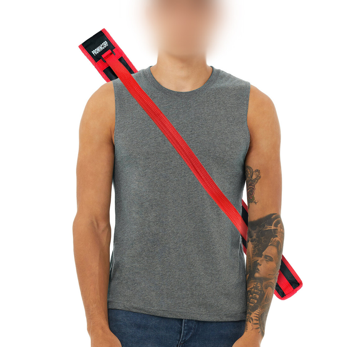 Escrima (Kali, Arnis) Stick Carrying Bag Canvas Case 29" L, Shoulder Strap