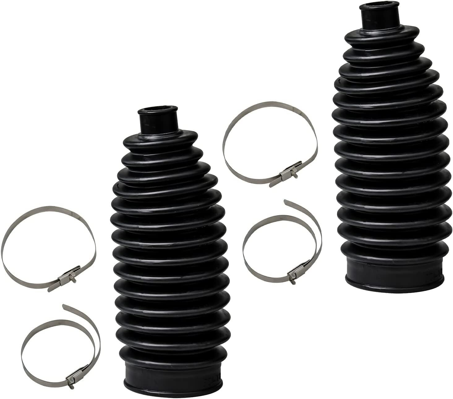 Front Inner Outer Tie Rod for 2007 2008-2013 Chevy Silverado Sierra 1500 Tahoe