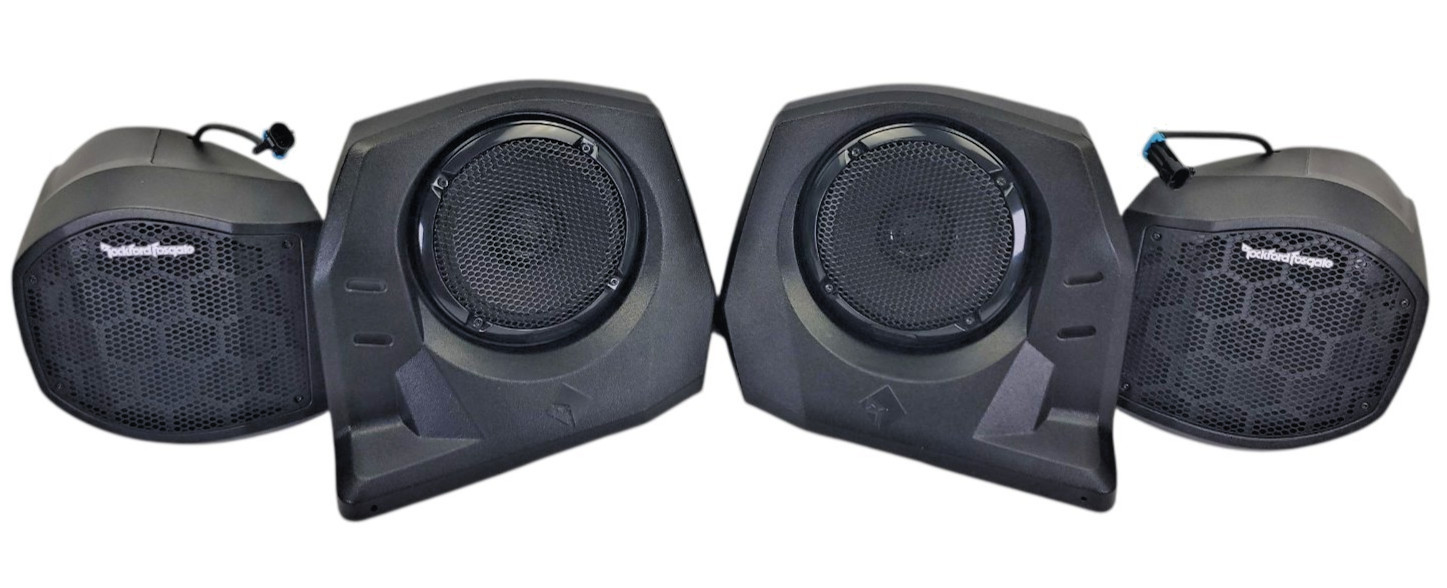 Polaris General Frt Rear Speakers By Rockford Fosgate 2637560 2637561 2637784