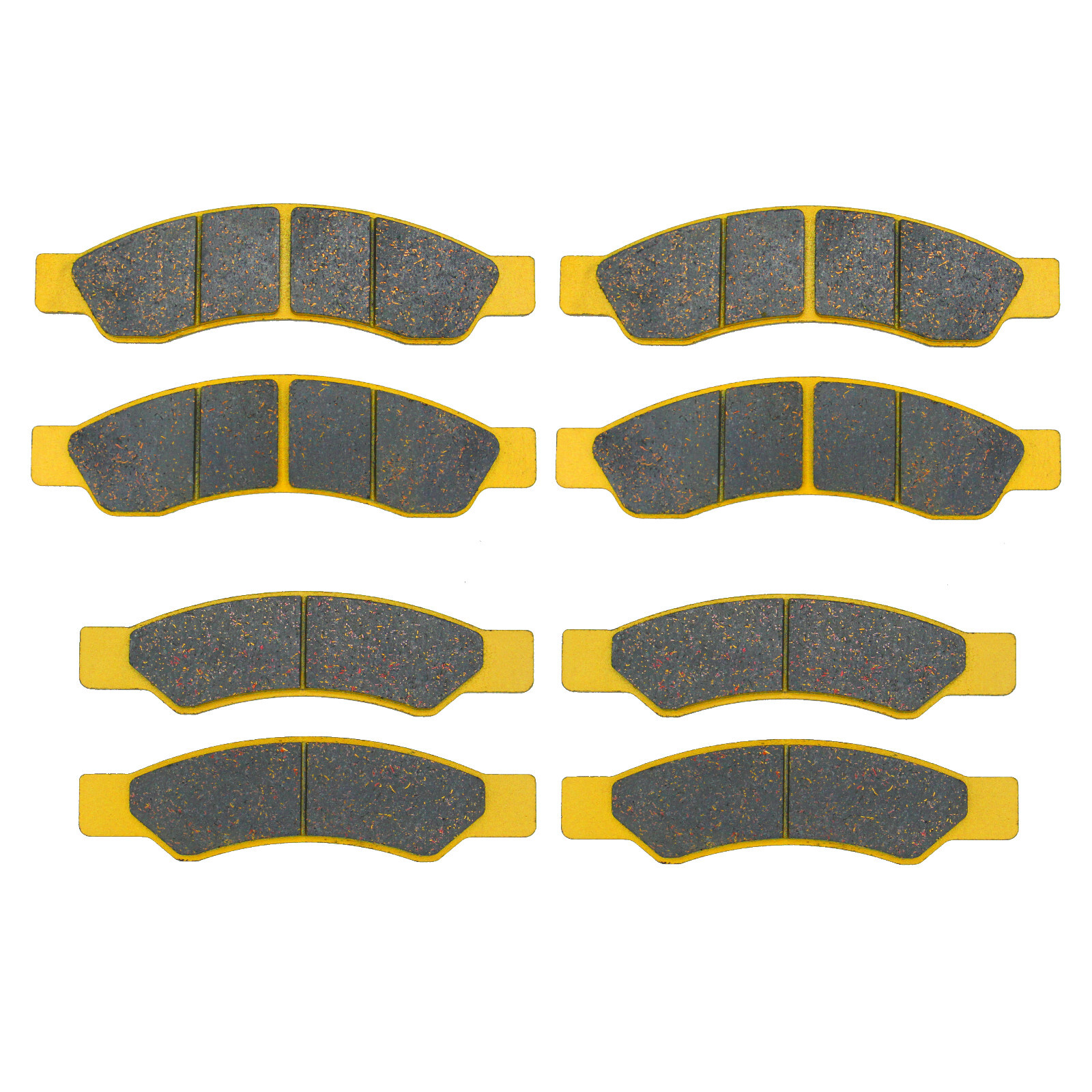 Can-Am Maverick R 2024-2025 Front & Rear Ceramic Brake Pad Set Front & Rear
