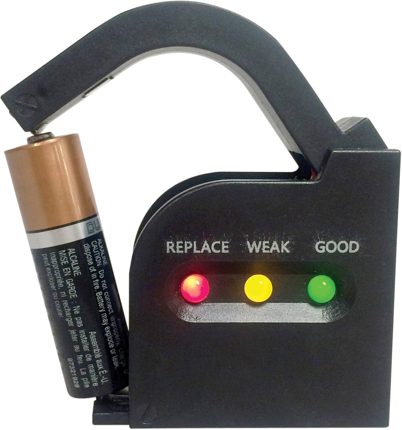 The Battery Storage Organizer Case and Battery Tester, Holds 77 batteries New