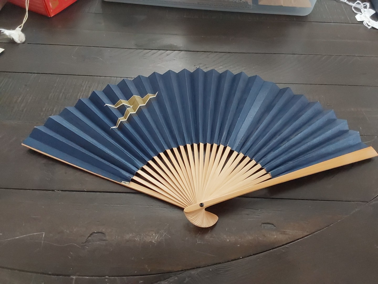 BOAC Airlines Speedbird Routes Across the World Advertising Hand Fan