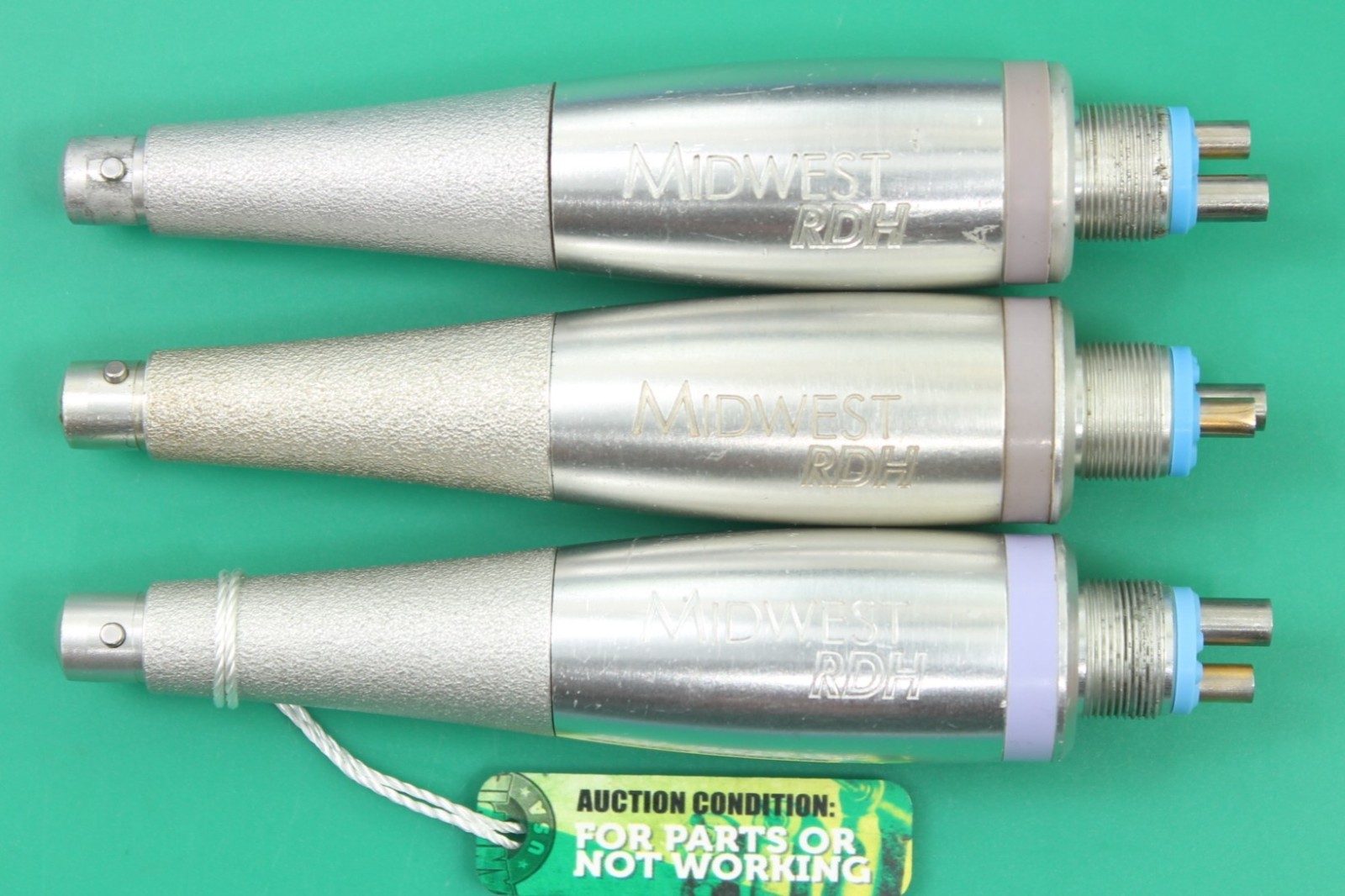MIDWEST RDH Hygienist Prophy Handpieces (3pk) - HANDPIECE USA for REPAIR -