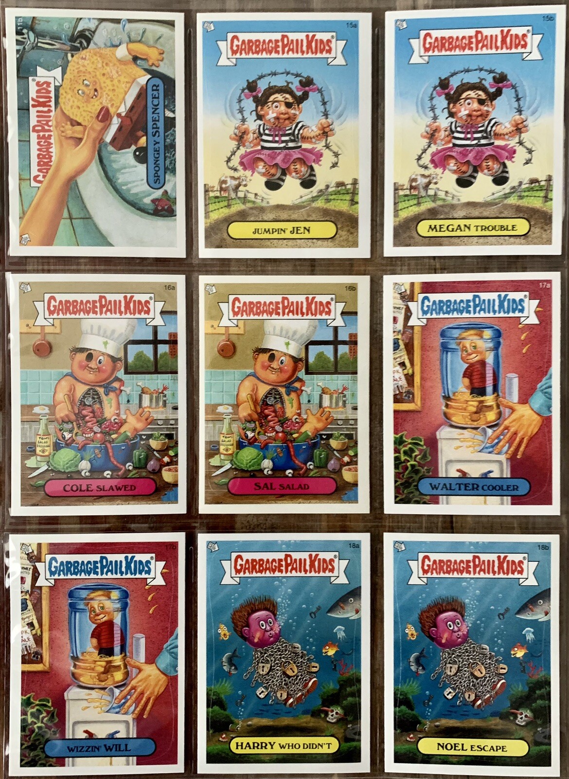 2005 TOPPS GARBAGE PAIL KIDS ANS4 ALL NEW SERIES 4 BASE 80 CARD SET WITH BINDER!