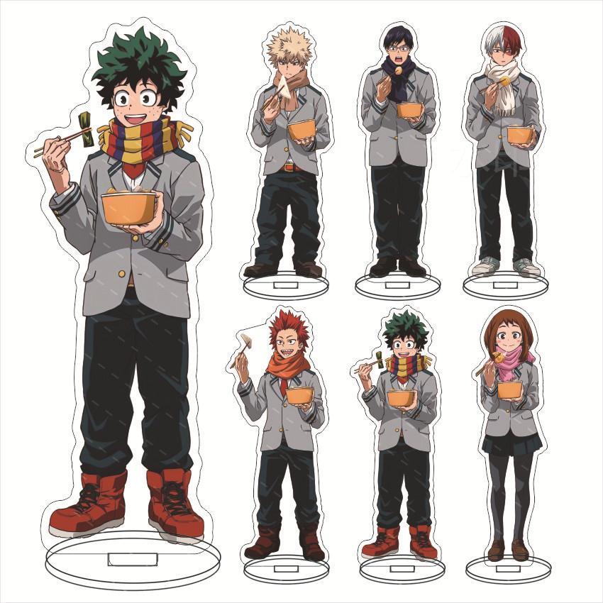 My Hero Academia Acrylic Large Standing Plate Anime Figure Stand Model Decor
