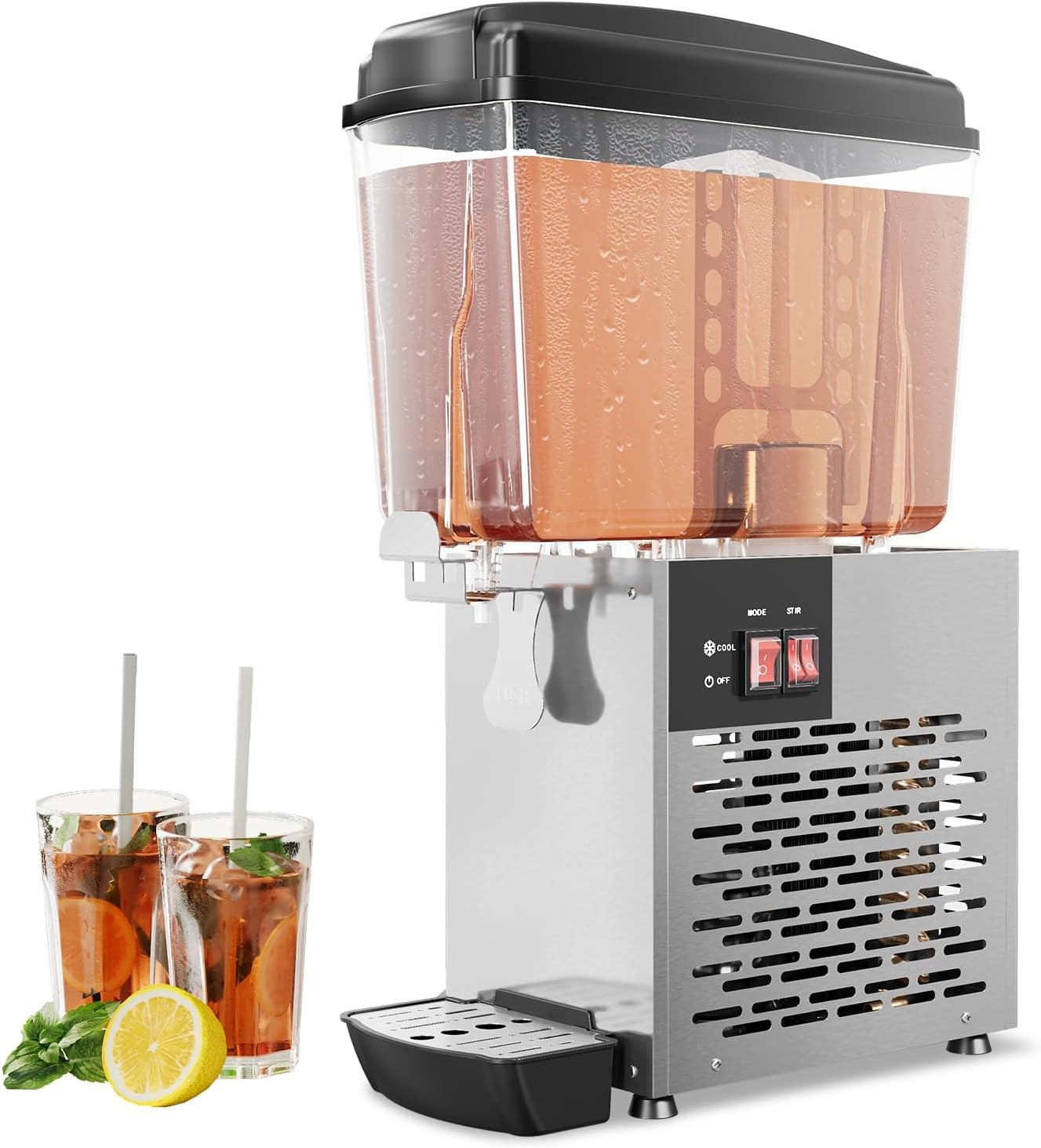 18LX1 Commercial Beverage Dispenser Juice Cold Soda Fountain Machines 150W 115V