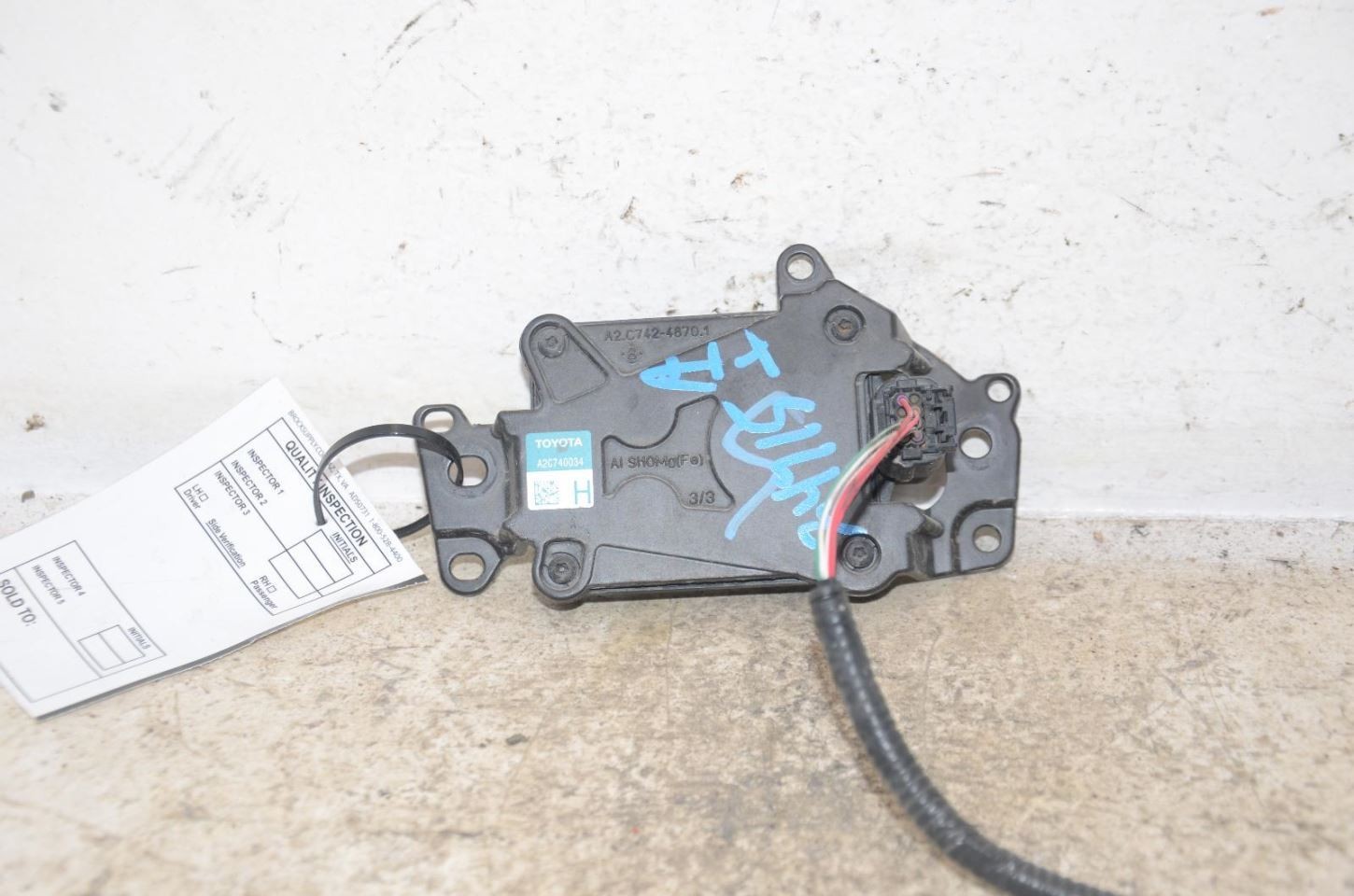 2018 2019 TOYOTA CAMRY Front Adaptive Cruise Control Radar Unit           898057