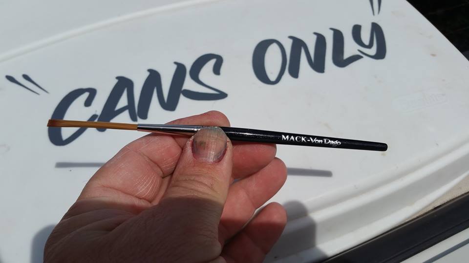 # 6 Lettering Outlining Brush by Andrew Mack - Von Dago "PRO SERIES"