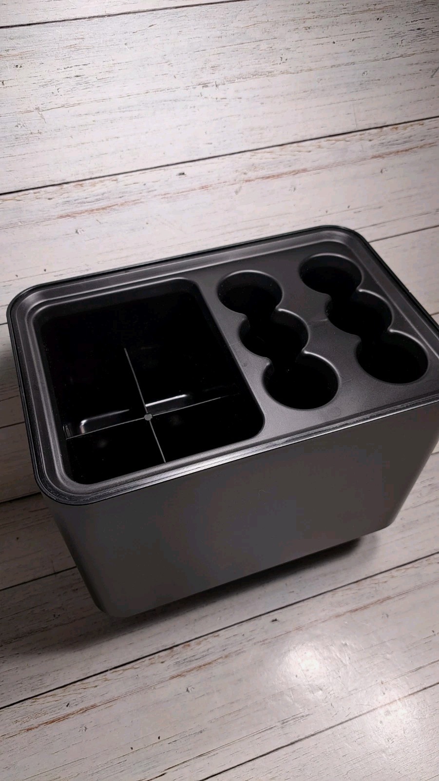 Black Umbrella Stand, Entryway Umbrella Organizer, Compact and Efficient with...